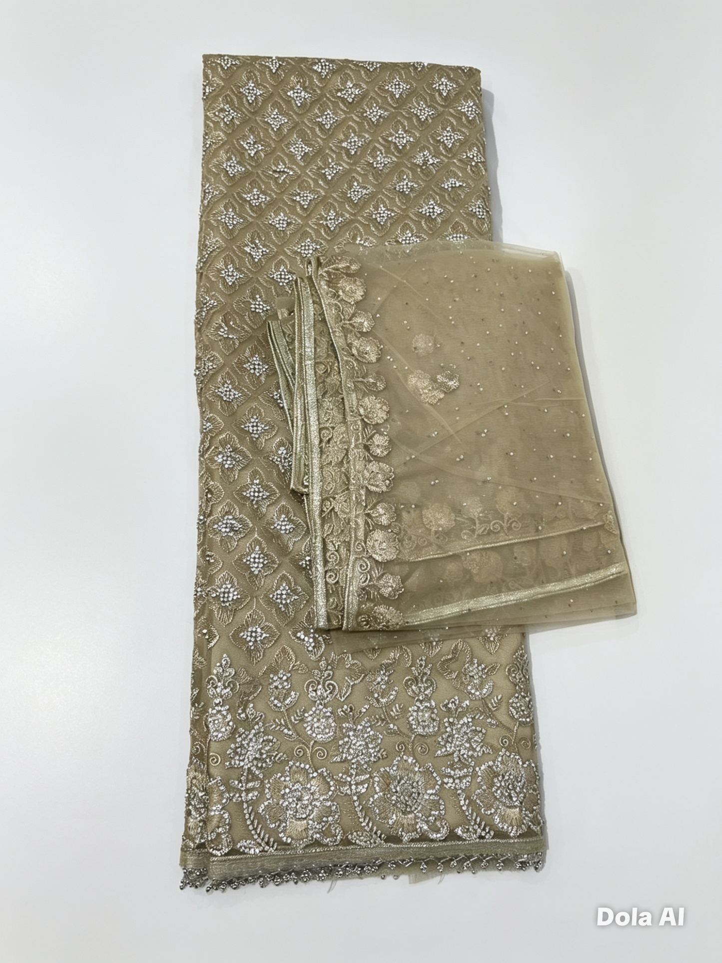 Fancy Embroidered Net