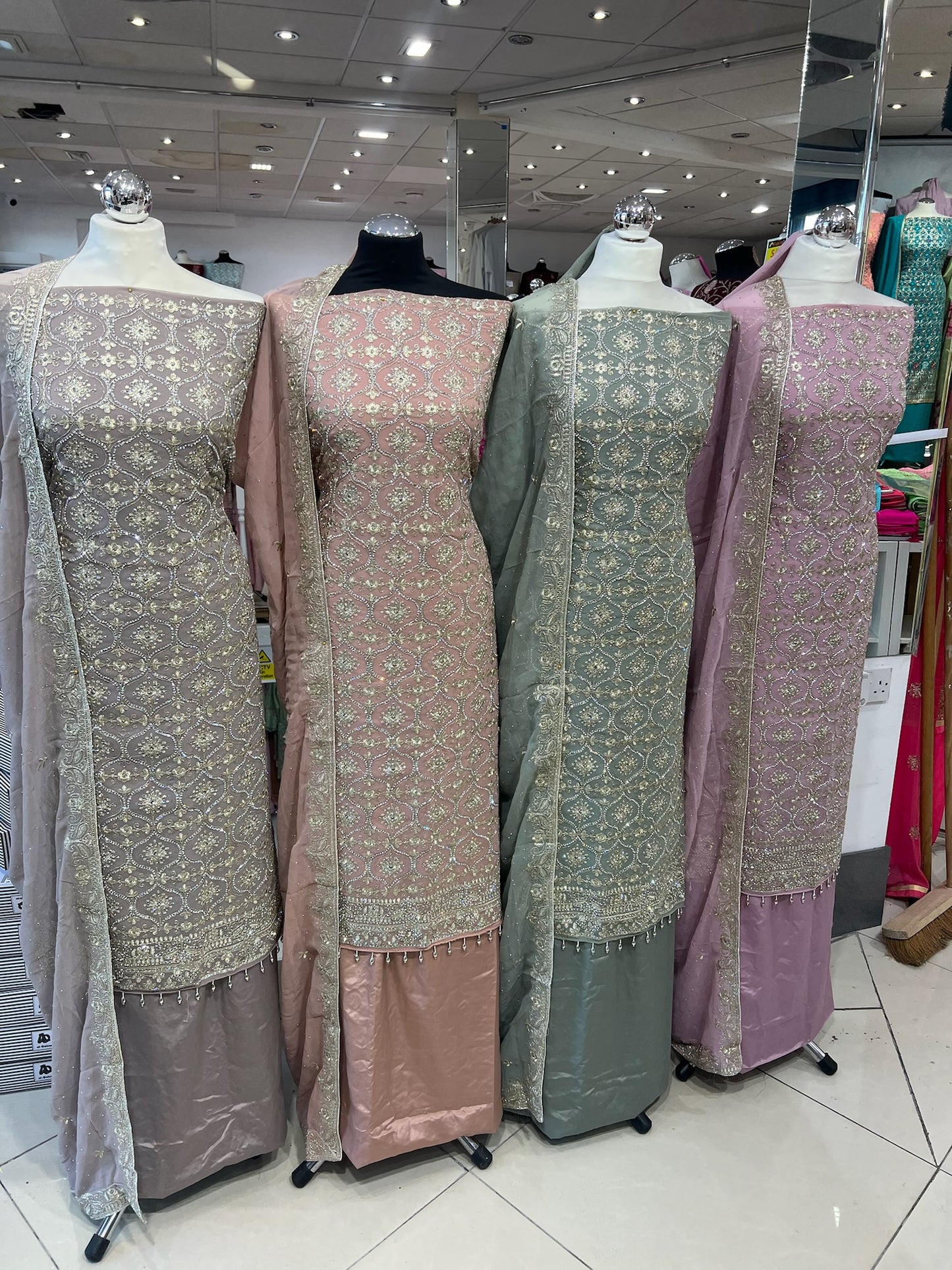 Fancy Embroidered Georgette