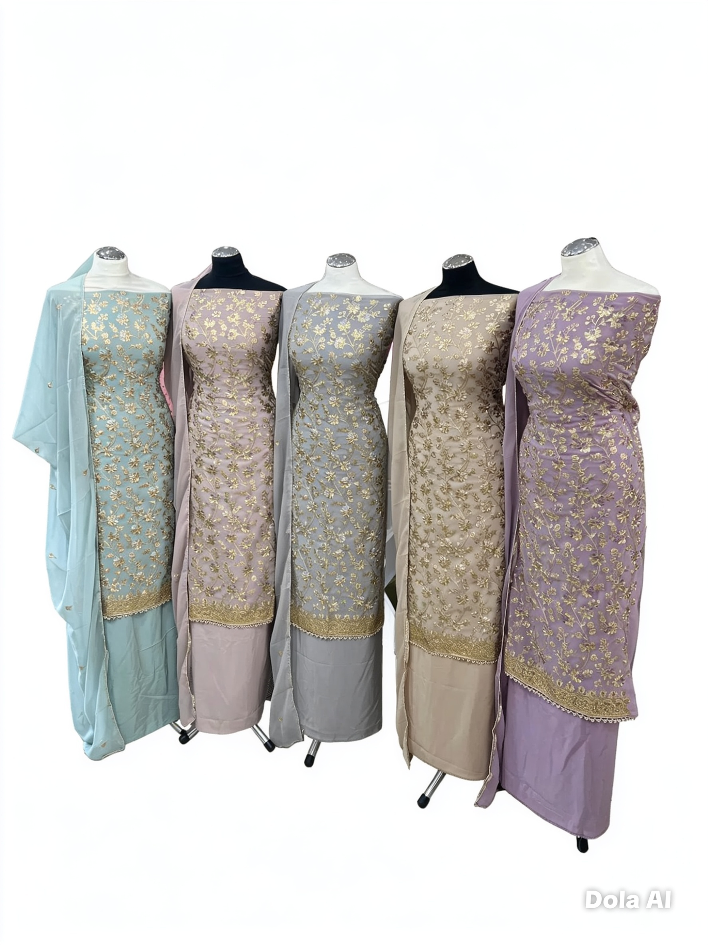Embellished Embroidered Georgette