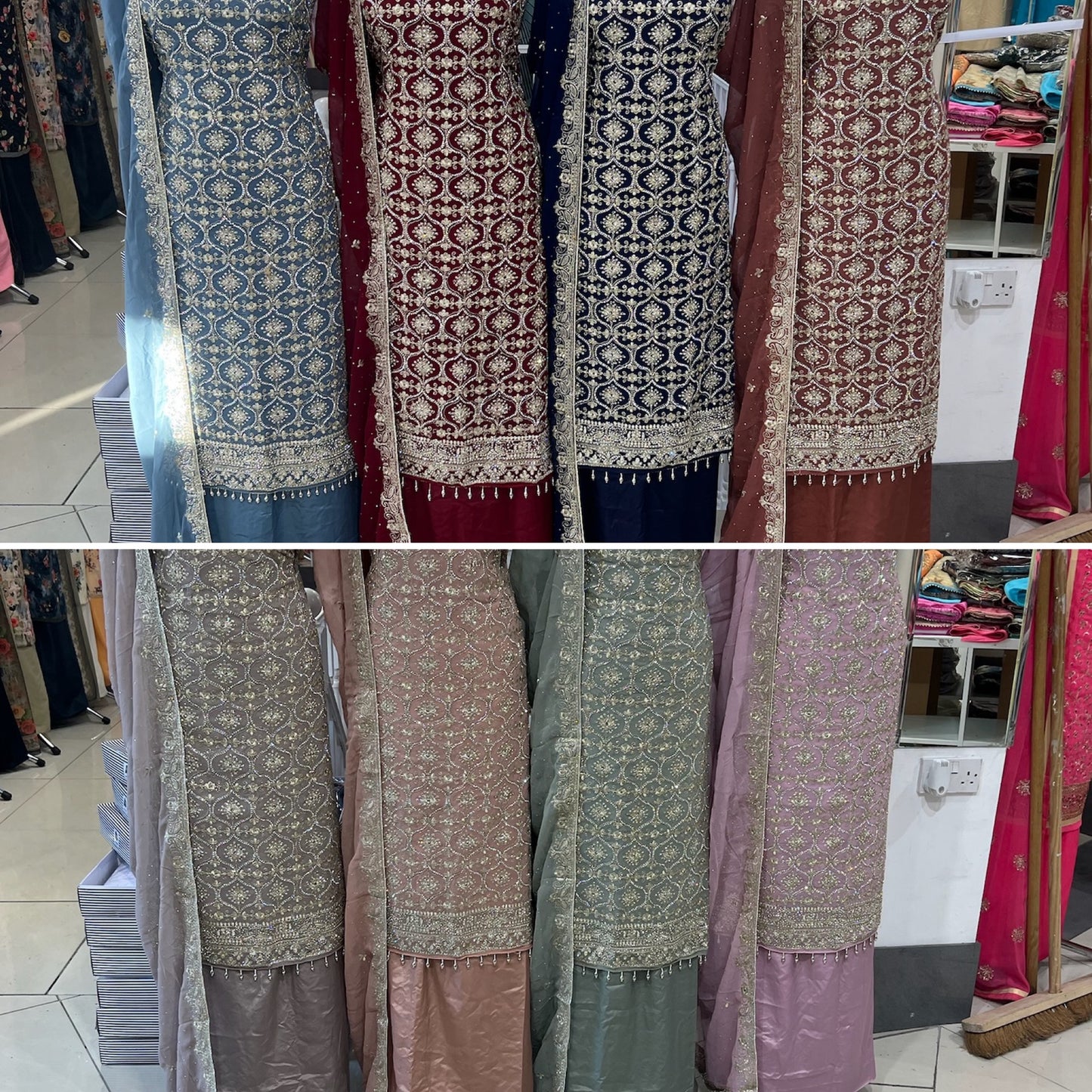 Fancy Embroidered Georgette
