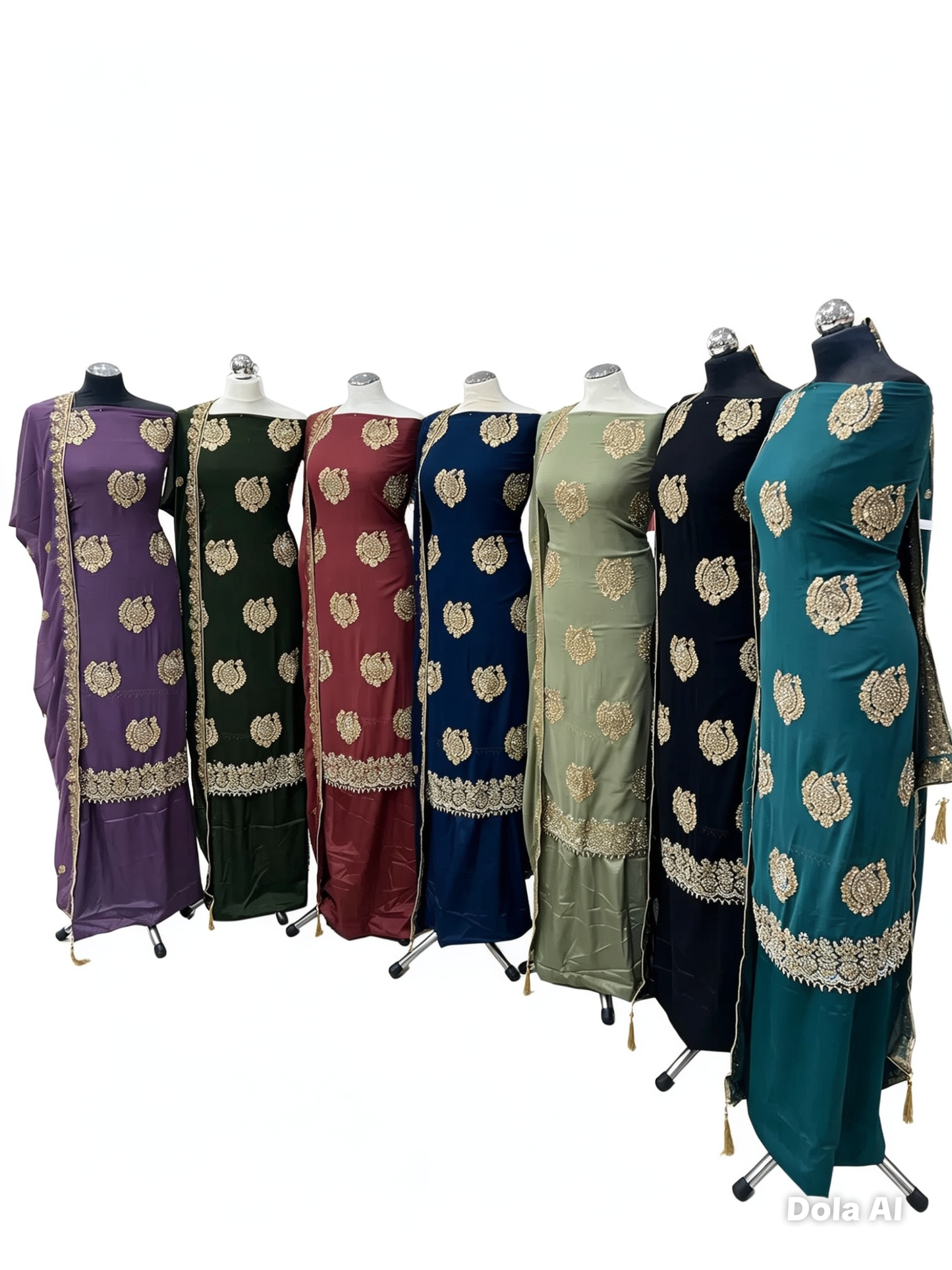 Fancy Embroidered Georgette