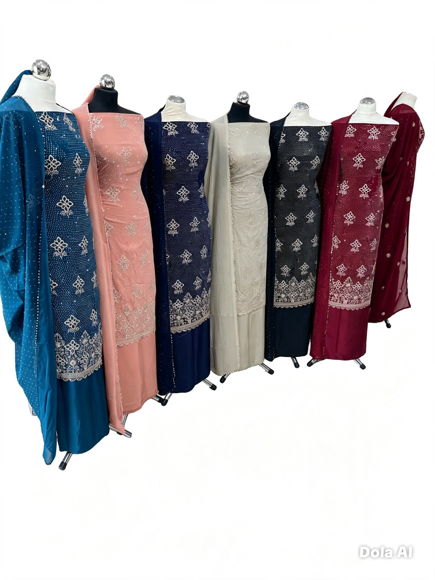 Embroidered Georgette