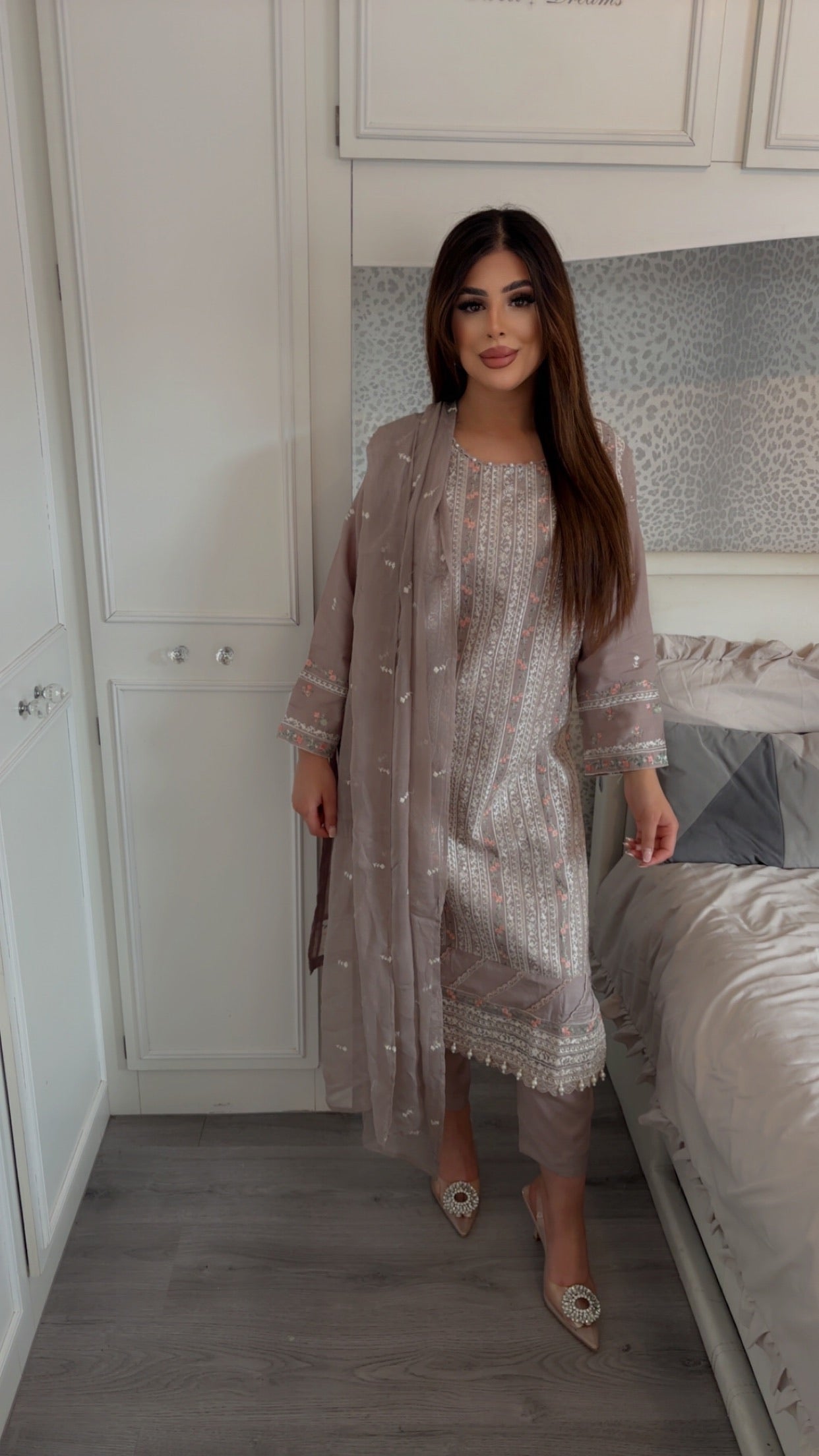 Maryam & Mariya’s Agha-Noor Inspired Viscose Formal