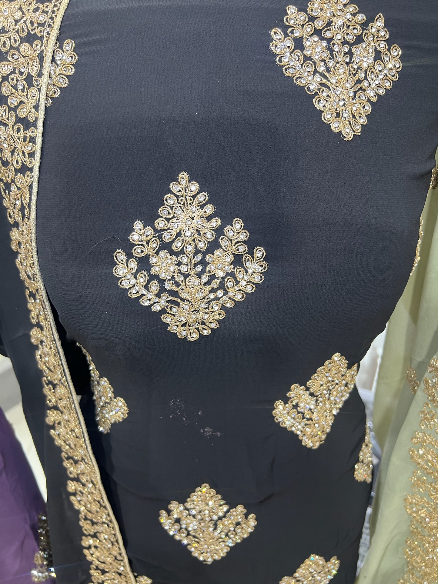 Fancy Embellished Georgette