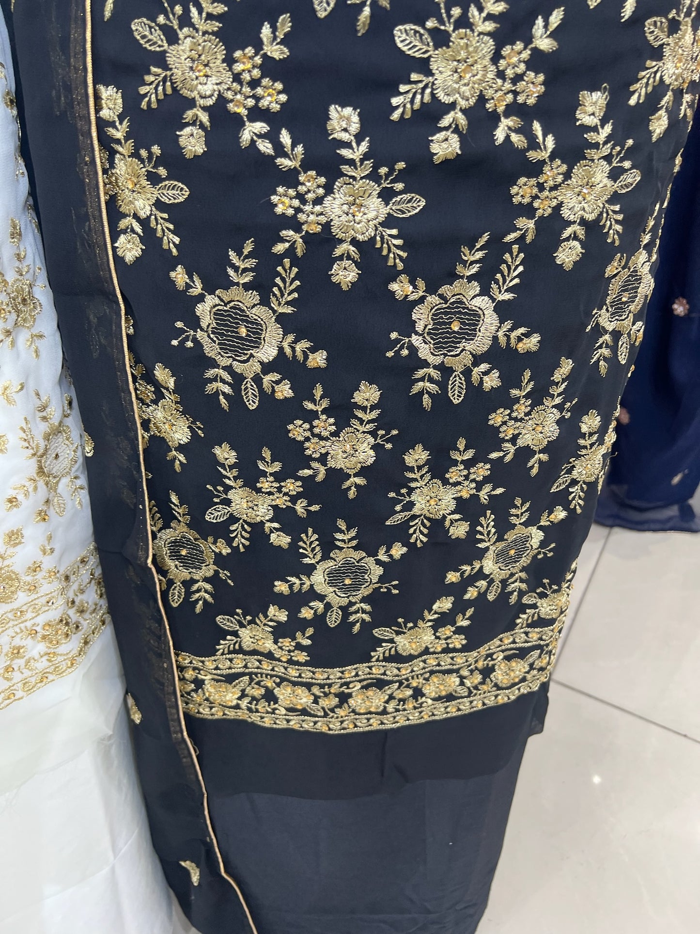 Premium Embroidered Georgette Suits