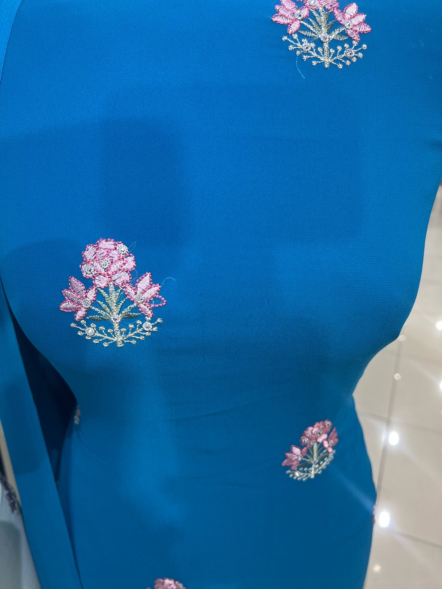 Embroidered & Embellished Georgette