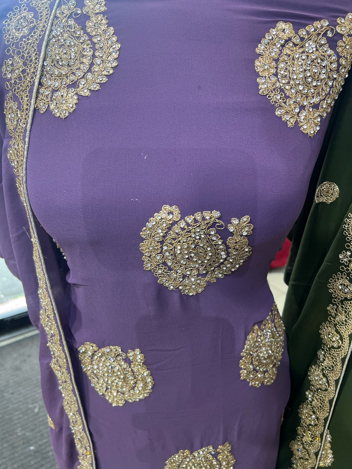 Fancy Embroidered Georgette