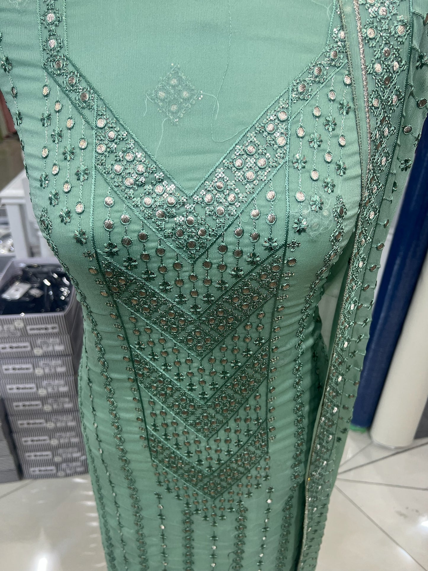 embroidered Chiffon