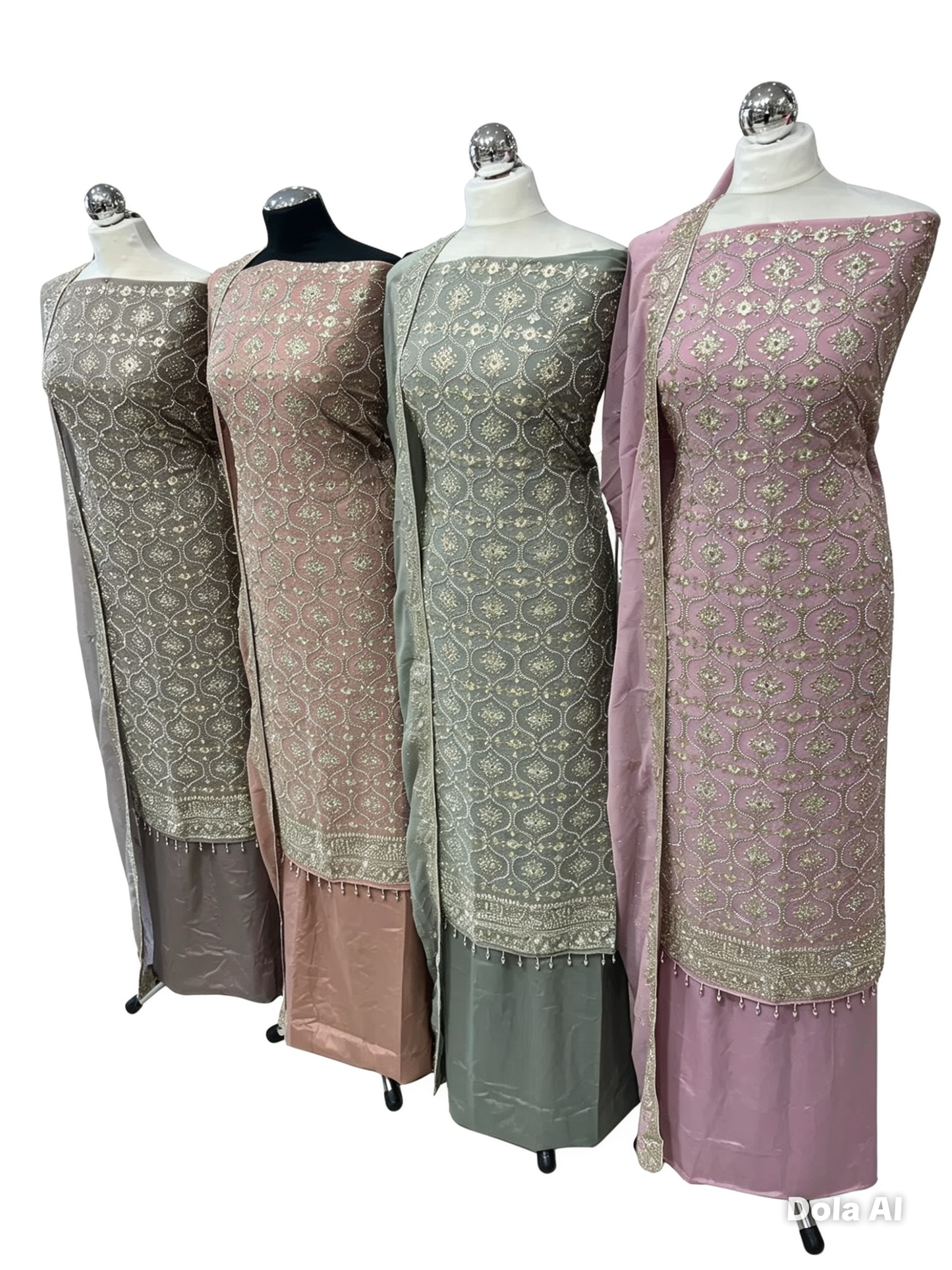 Fancy Embroidered Georgette