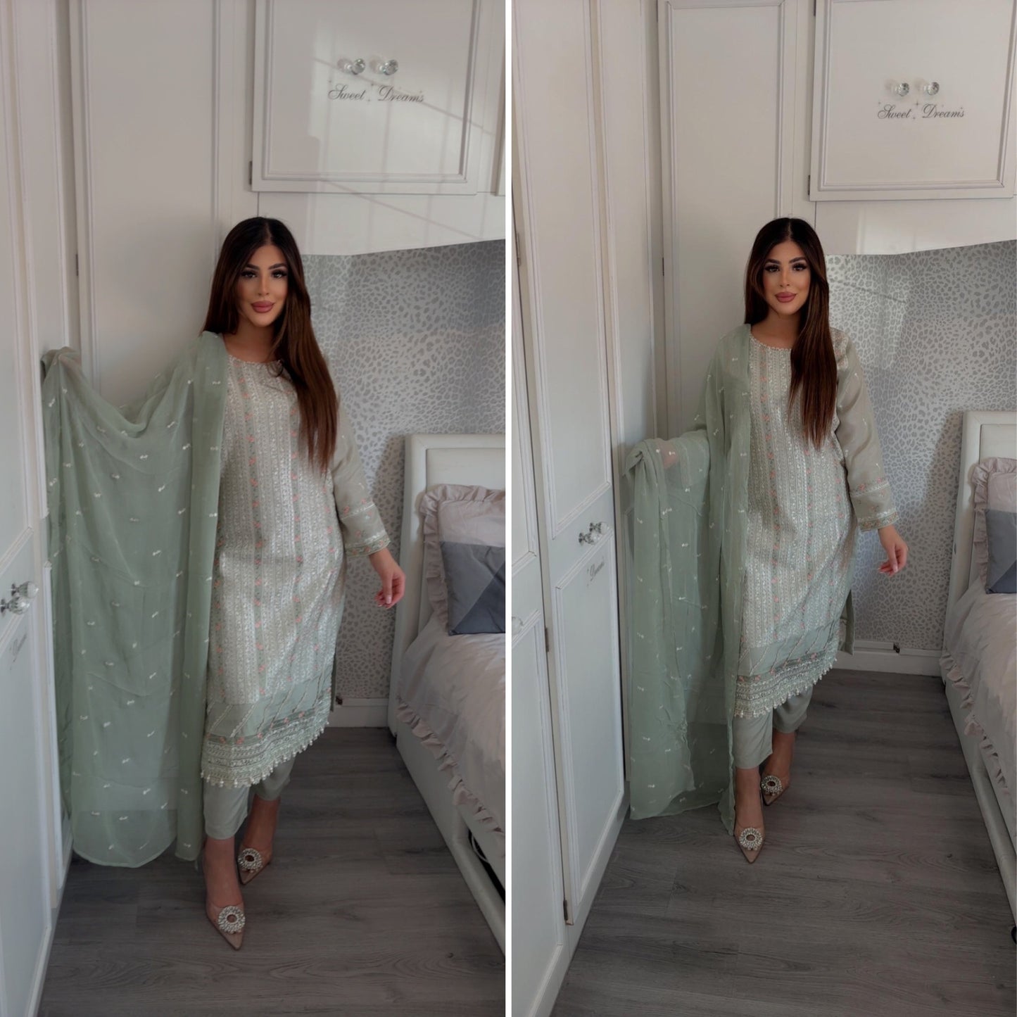 Maryam & Mariya’s Agha-Noor Inspired Viscose Formal