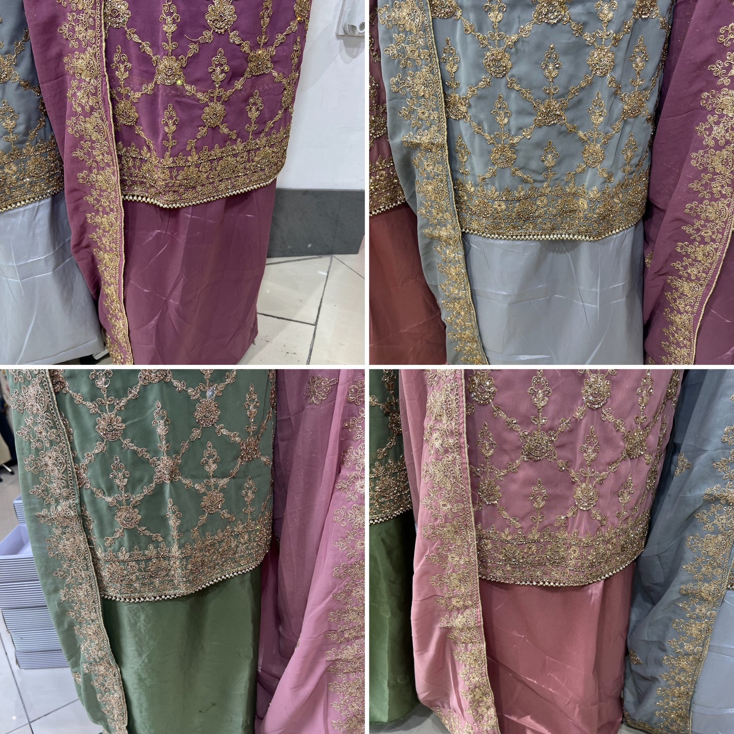 Fancy Embellished Georgette