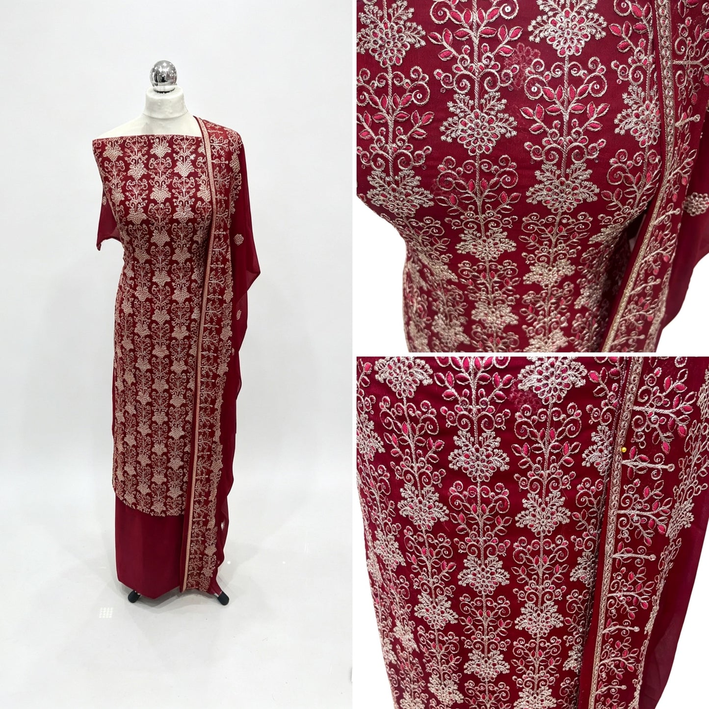 Embroidered Chiffon