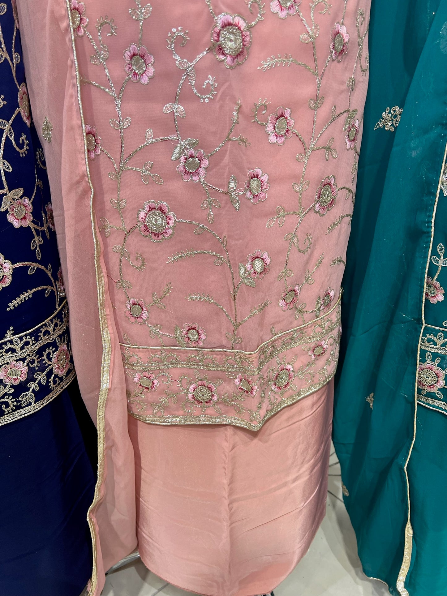 Embroidered Georgette