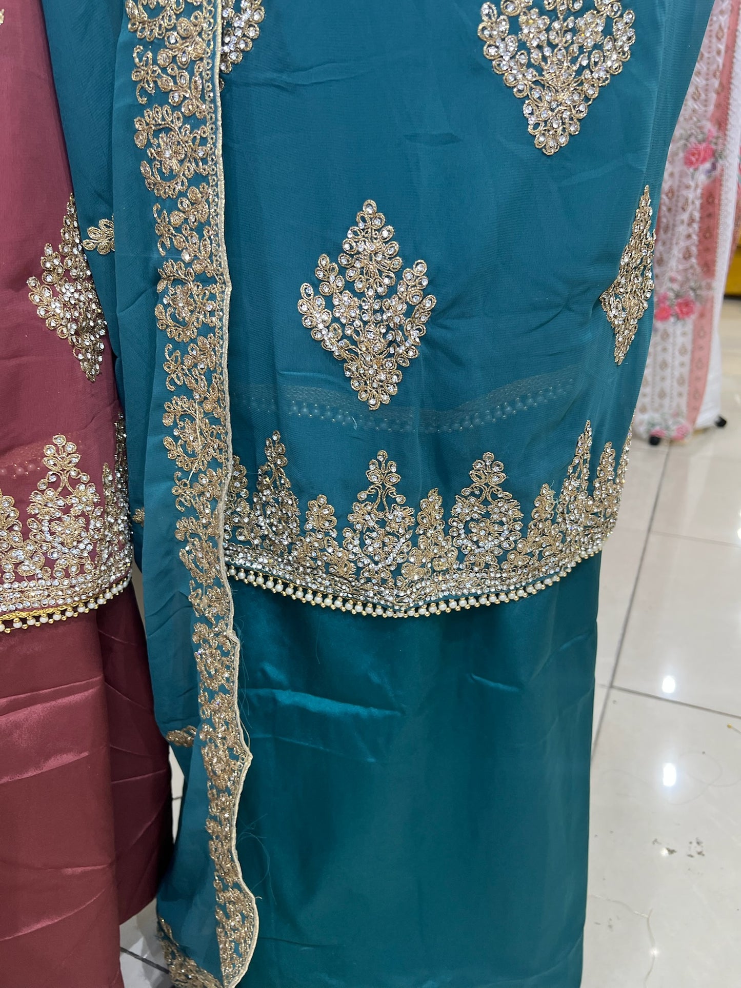 Fancy Embellished Georgette