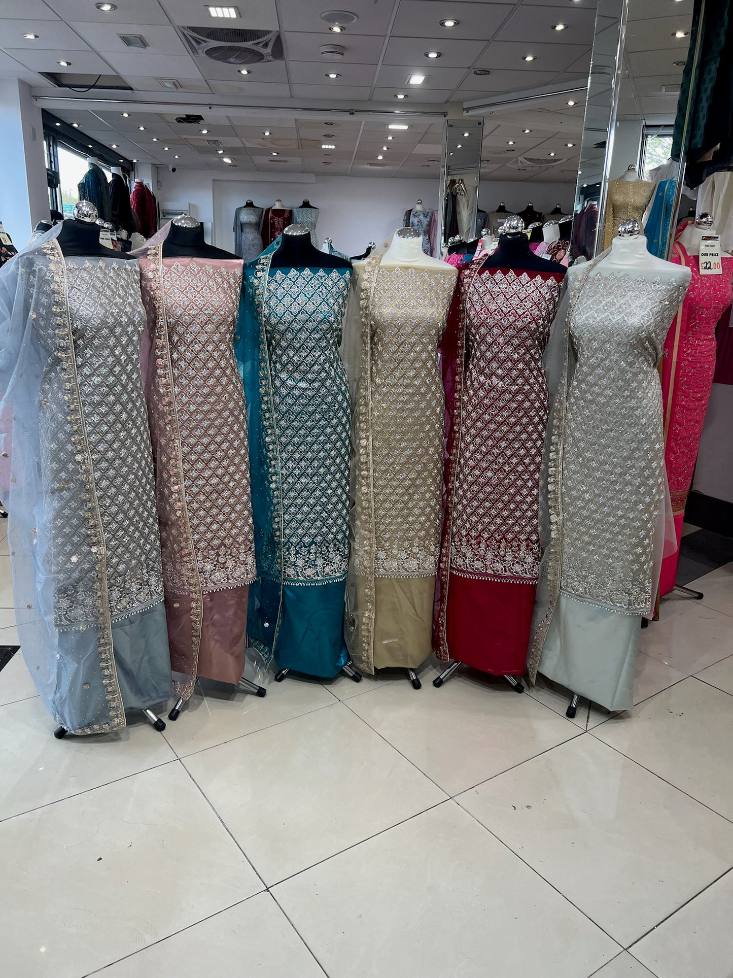 Fancy Embroidered Net