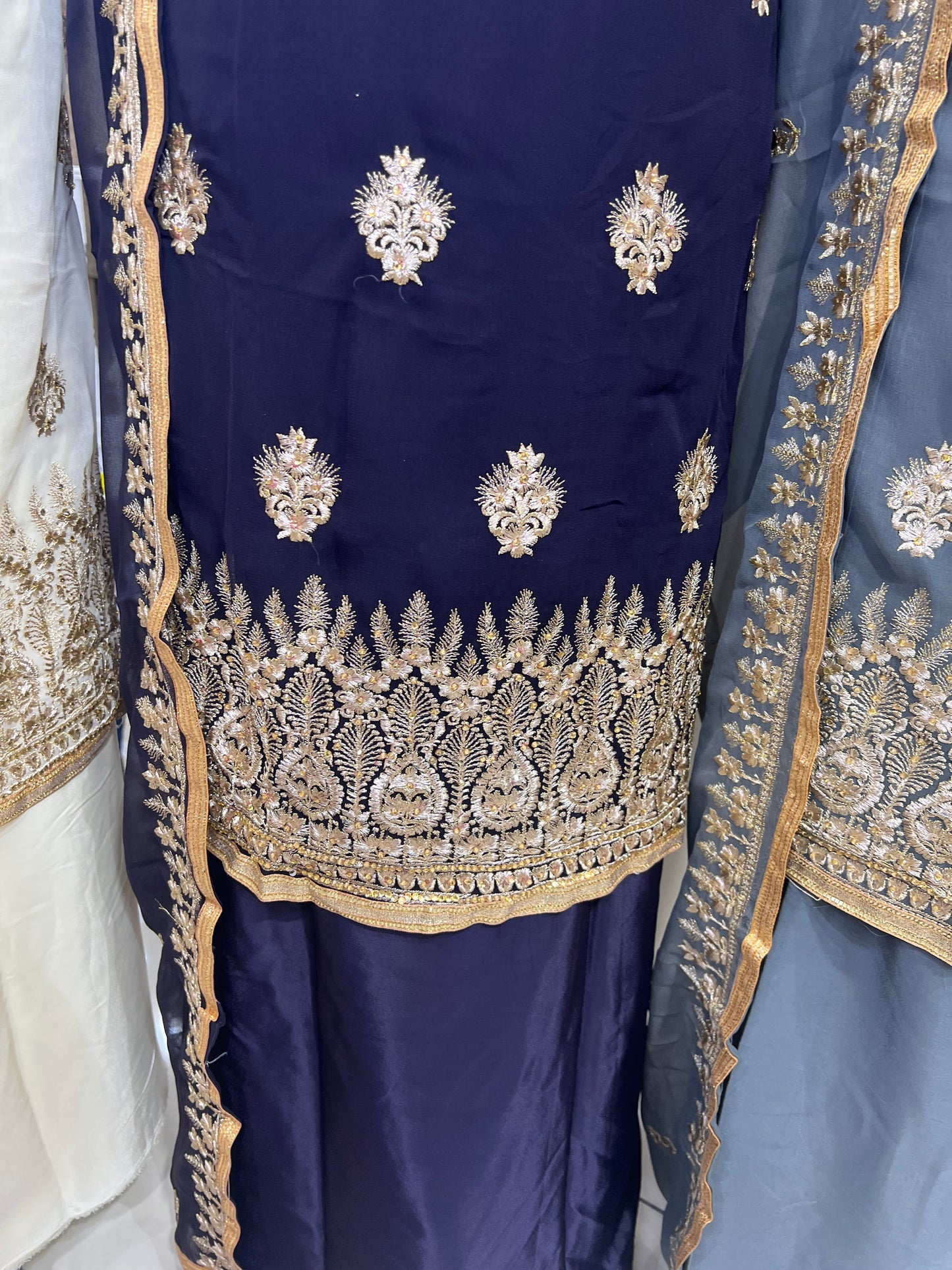 Embroidered Georgette