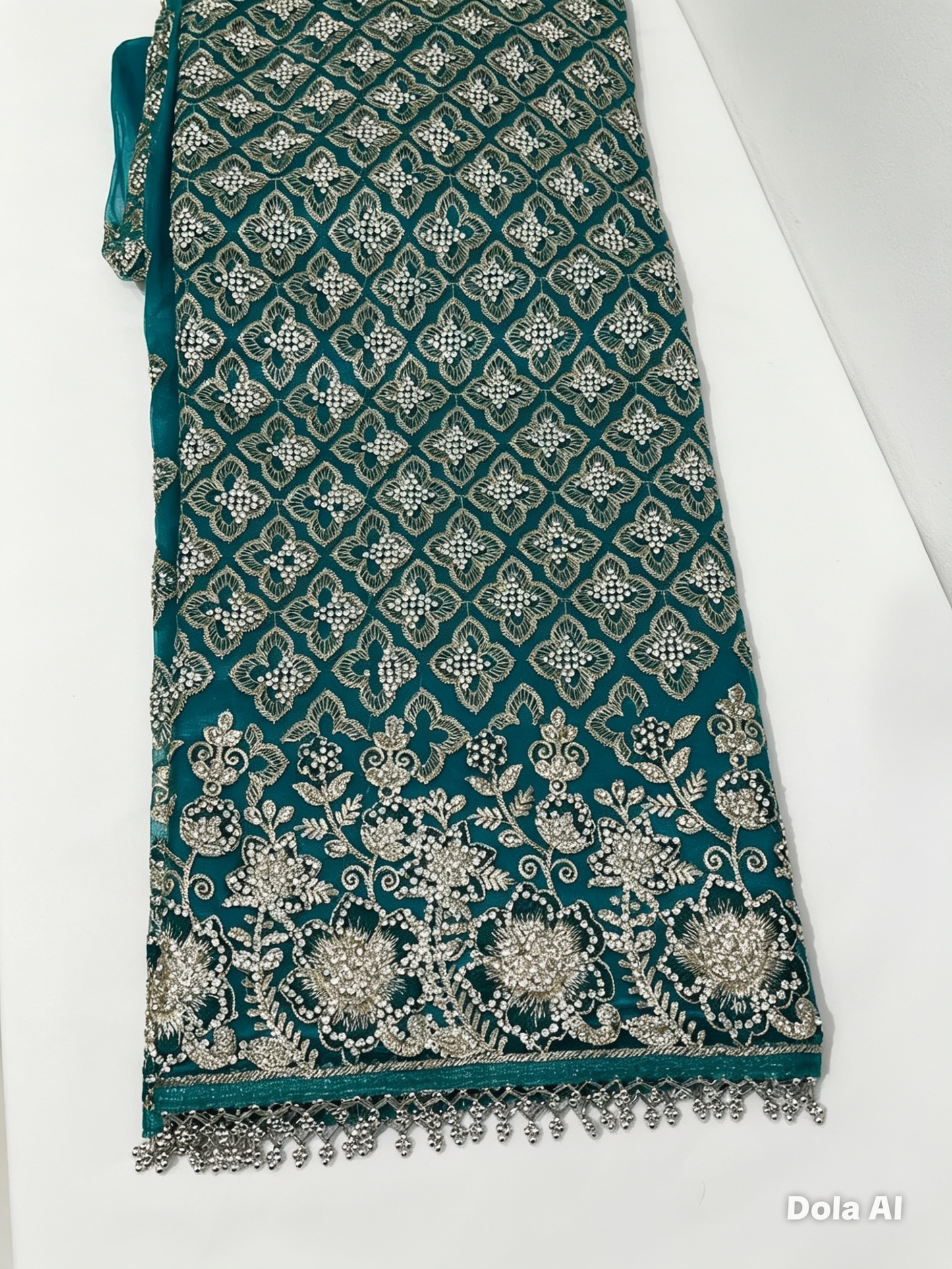Fancy Embroidered Net