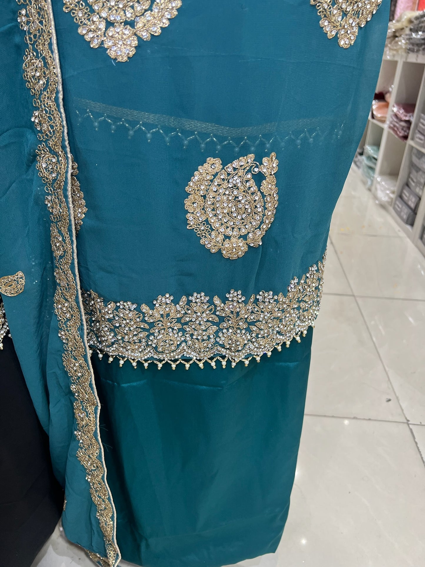 Fancy Embroidered Georgette
