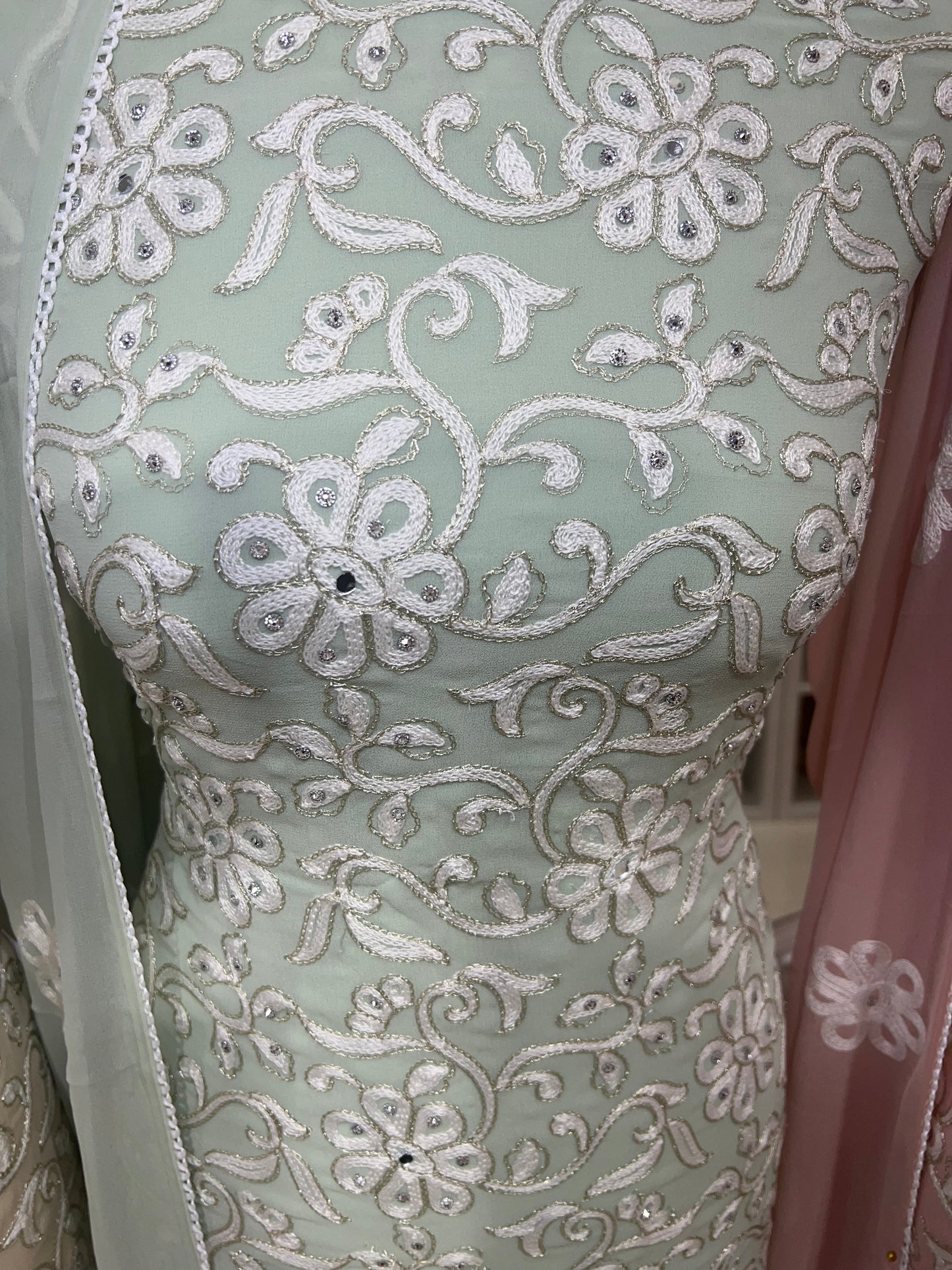 Embroidered Georgette