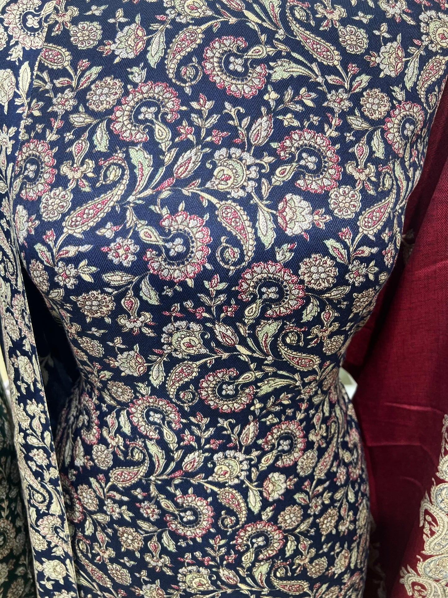 Digital Print Marina/Alpine With Shawl