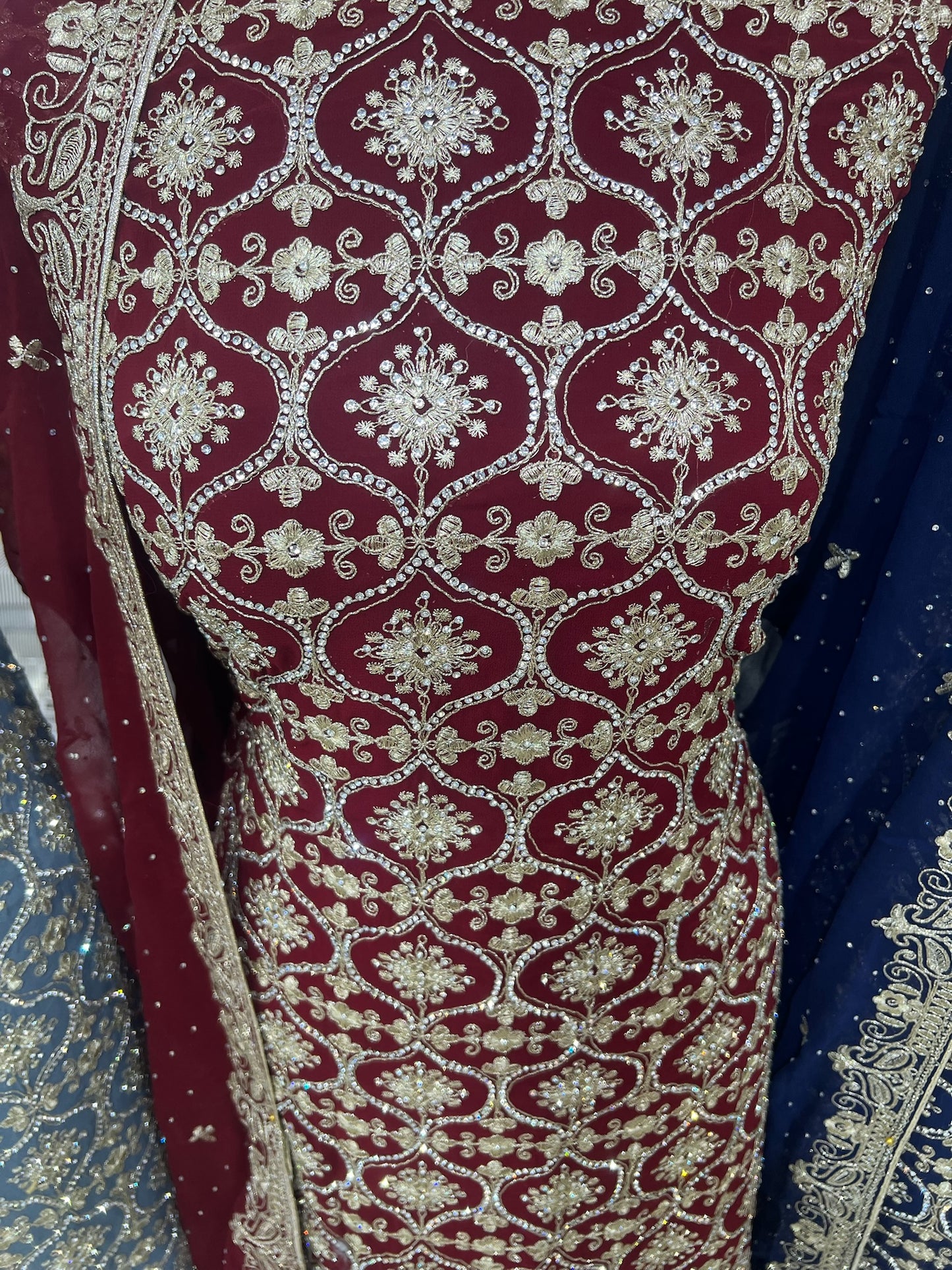 Fancy Embroidered Georgette