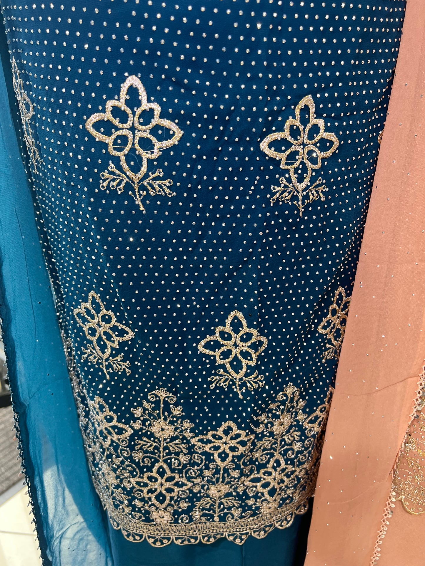 Embroidered Georgette