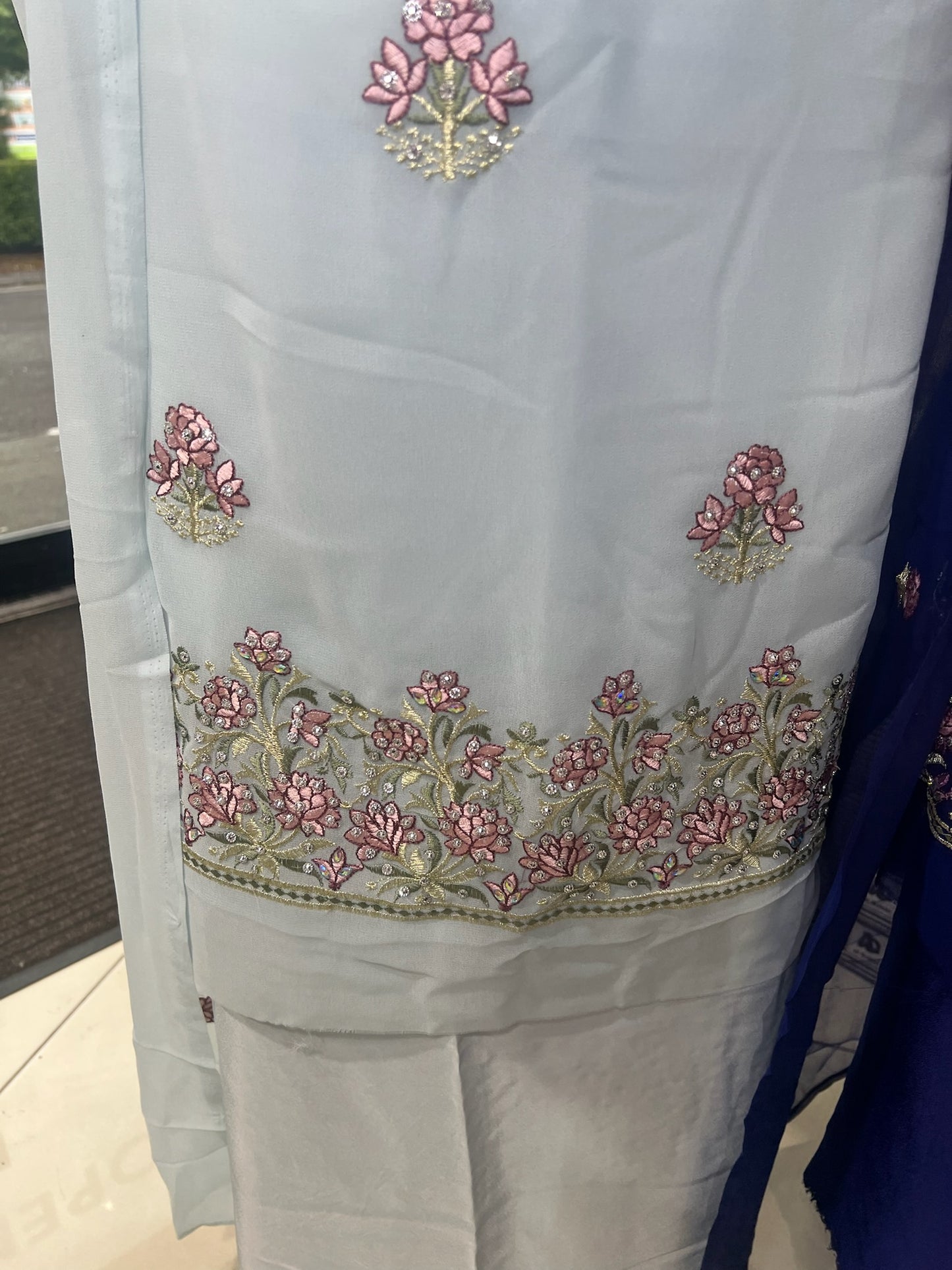 Embroidered & Embellished Georgette
