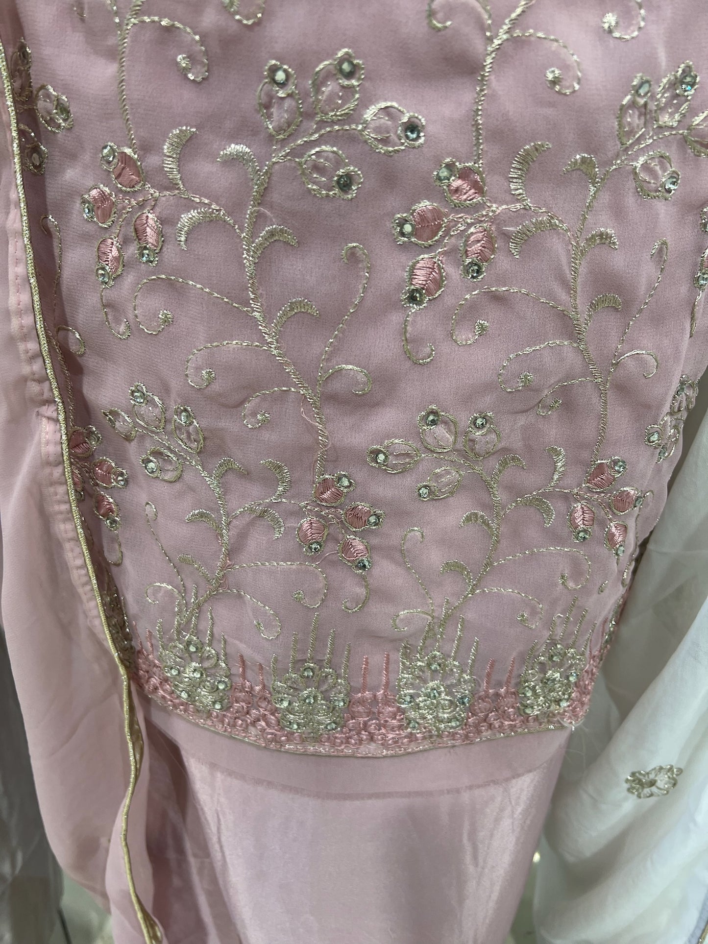 Embroidered Georgette
