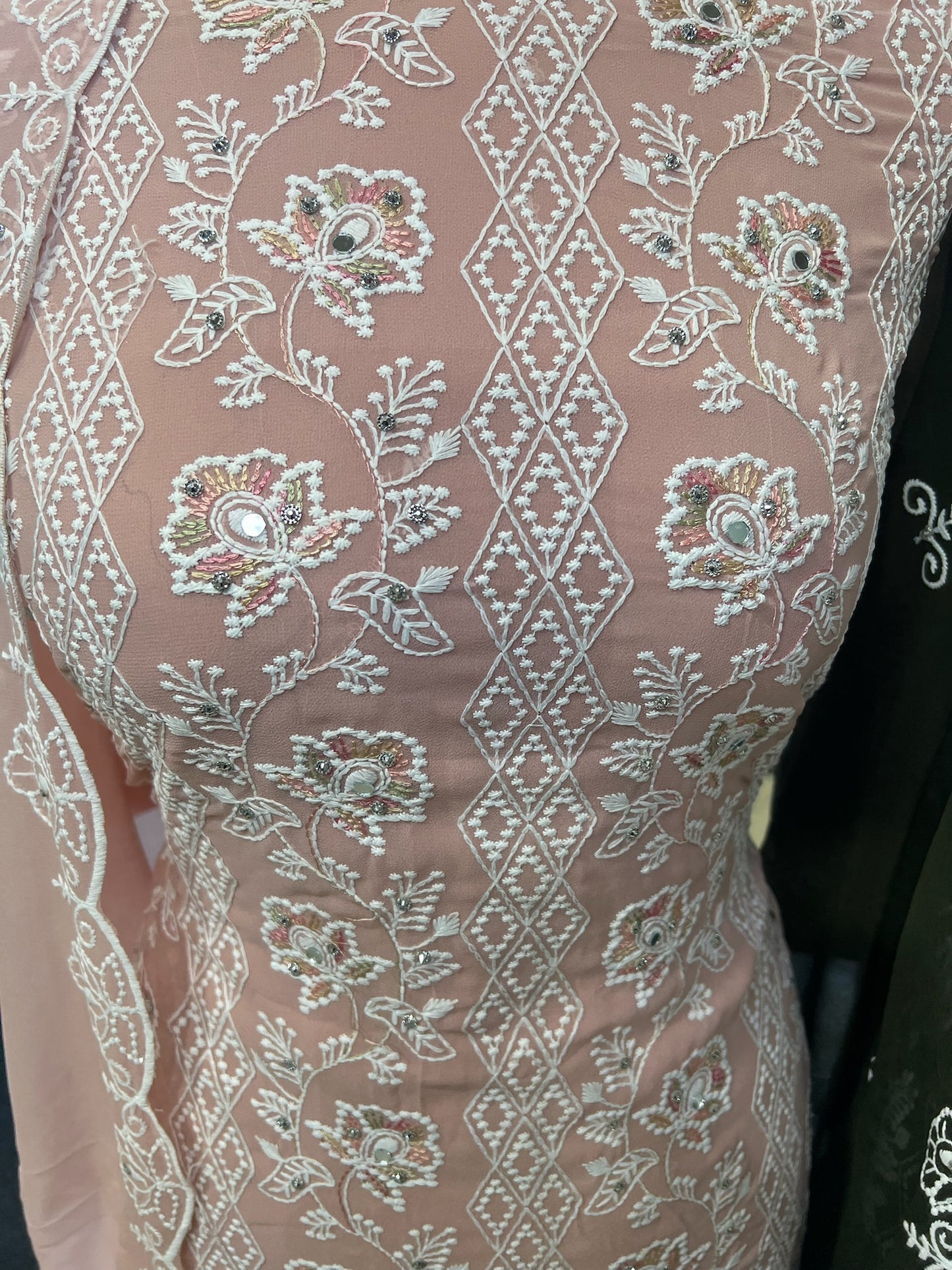 Embroidered Georgette