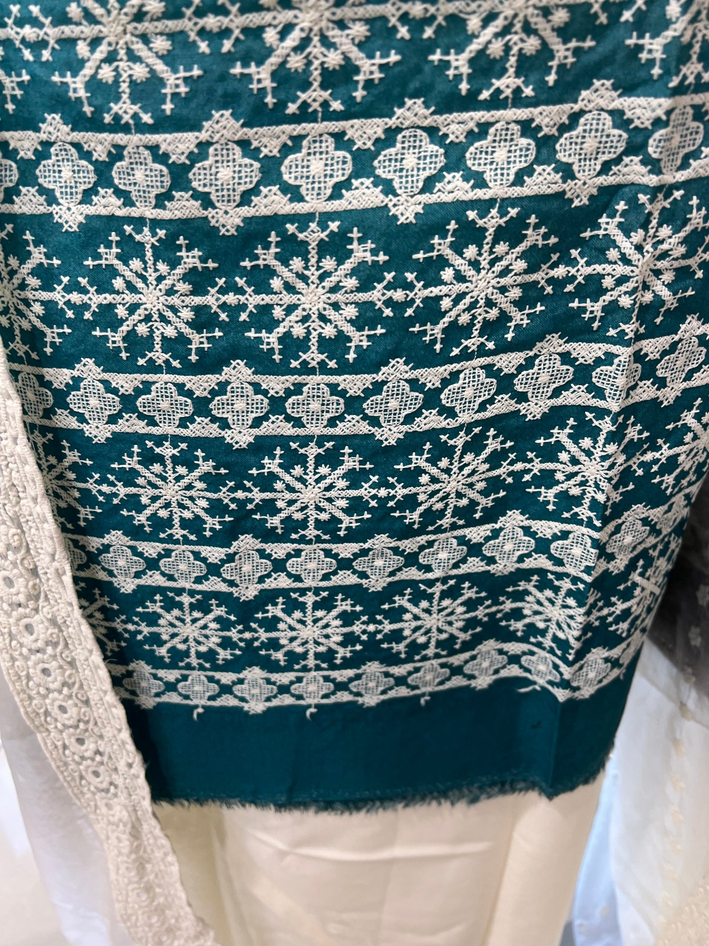 Embroidered Cotton Linen