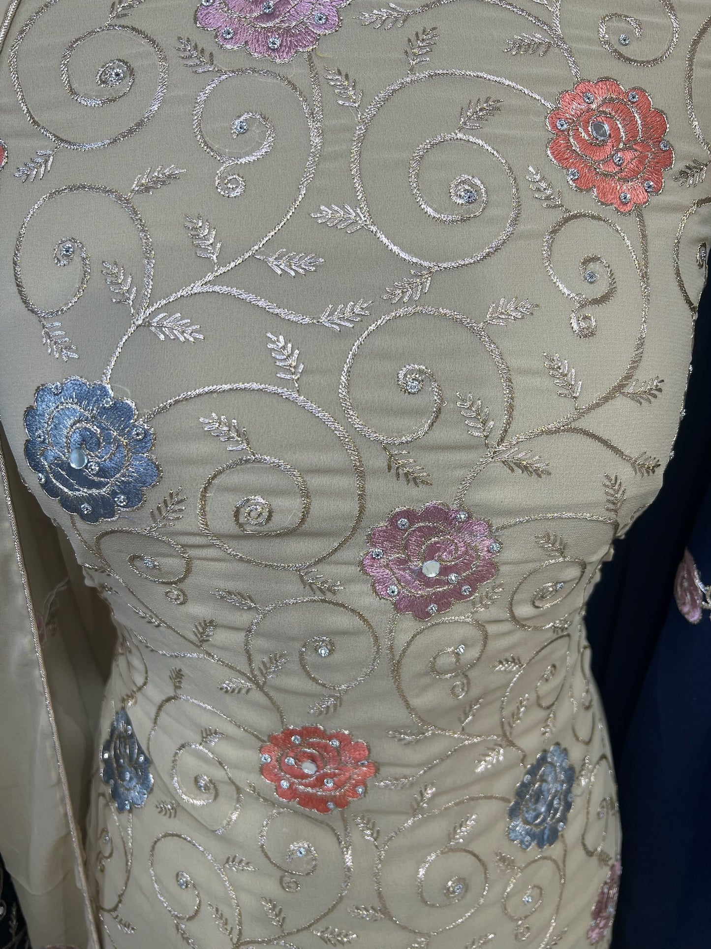 Embroidered Georgette