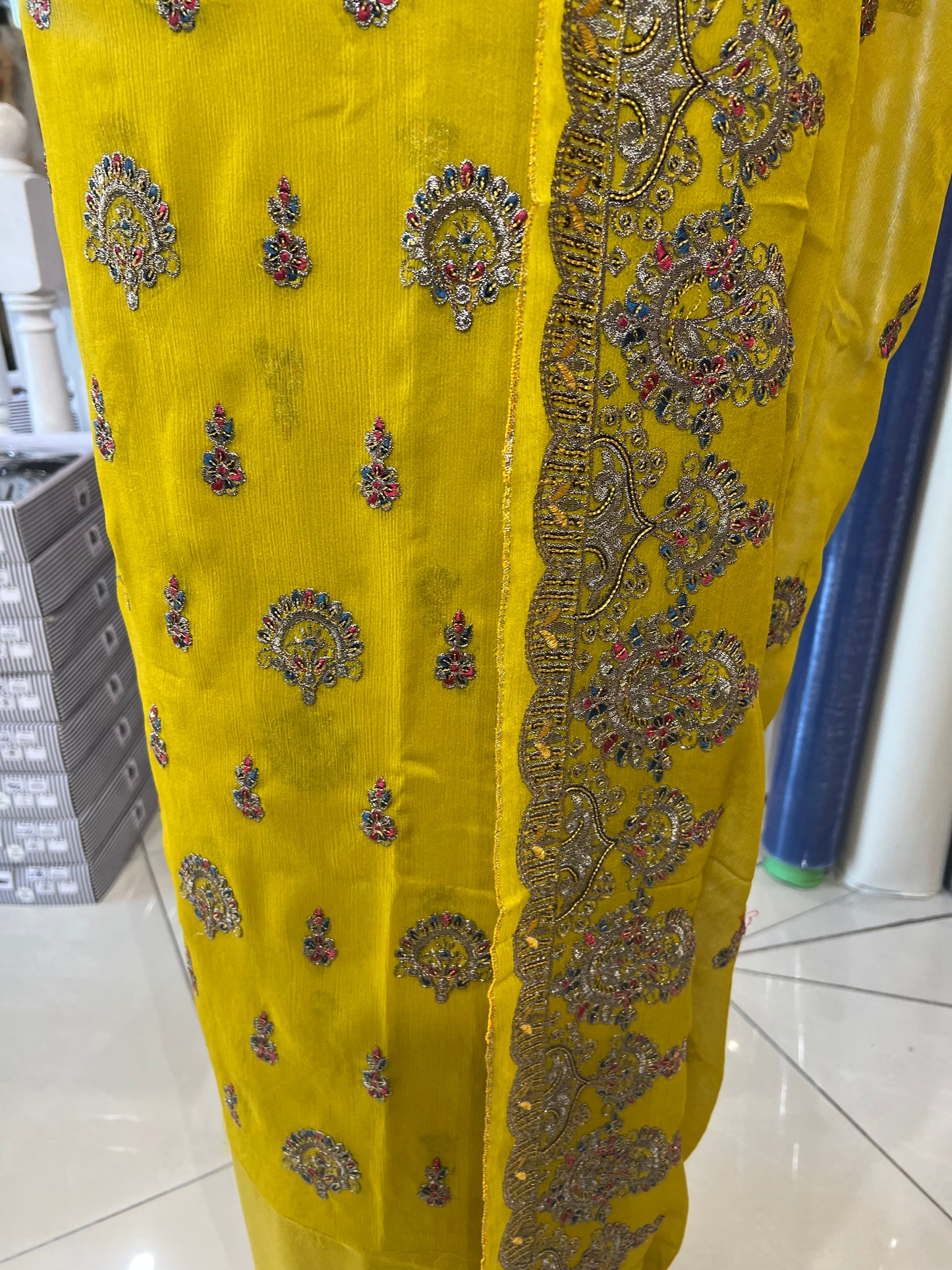 Embroidered Chiffon