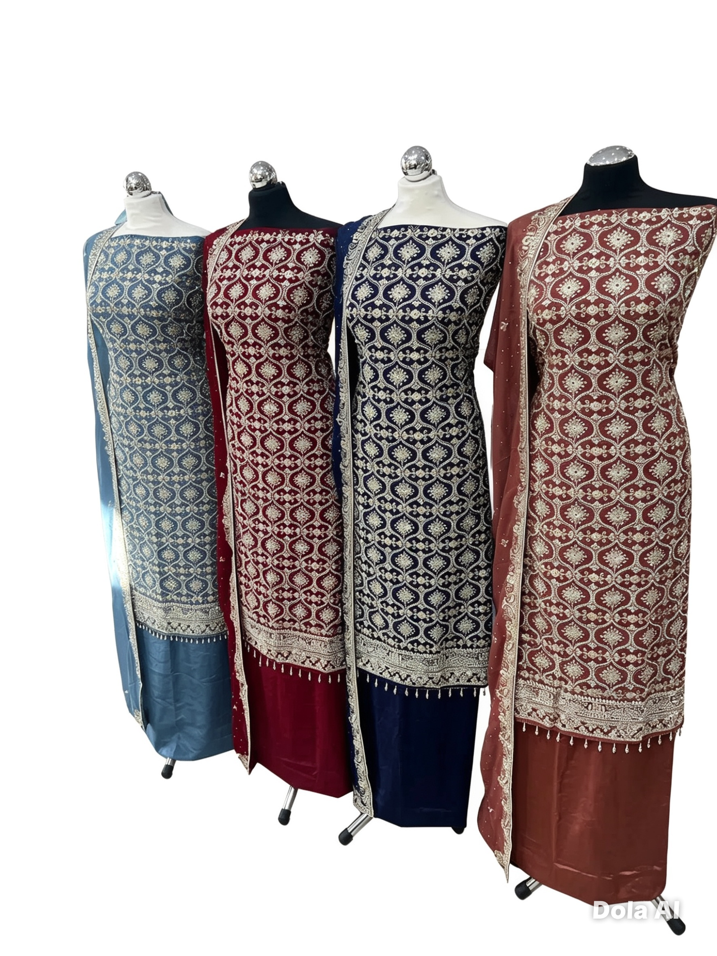 Fancy Embroidered Georgette
