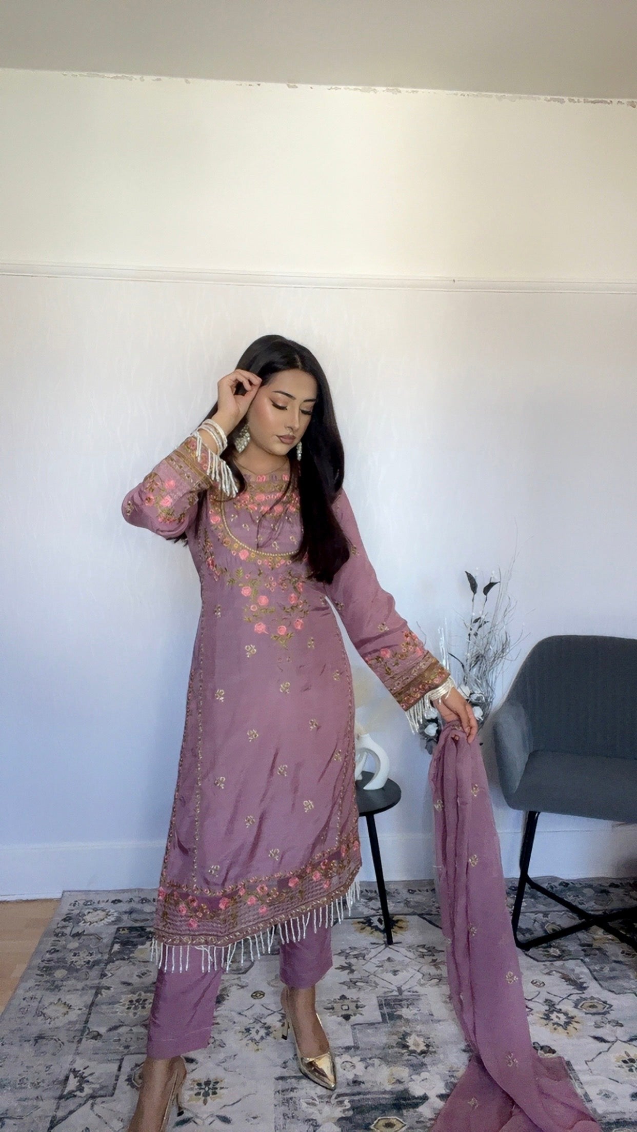 Maryam & Mariya’s Viscose Formal