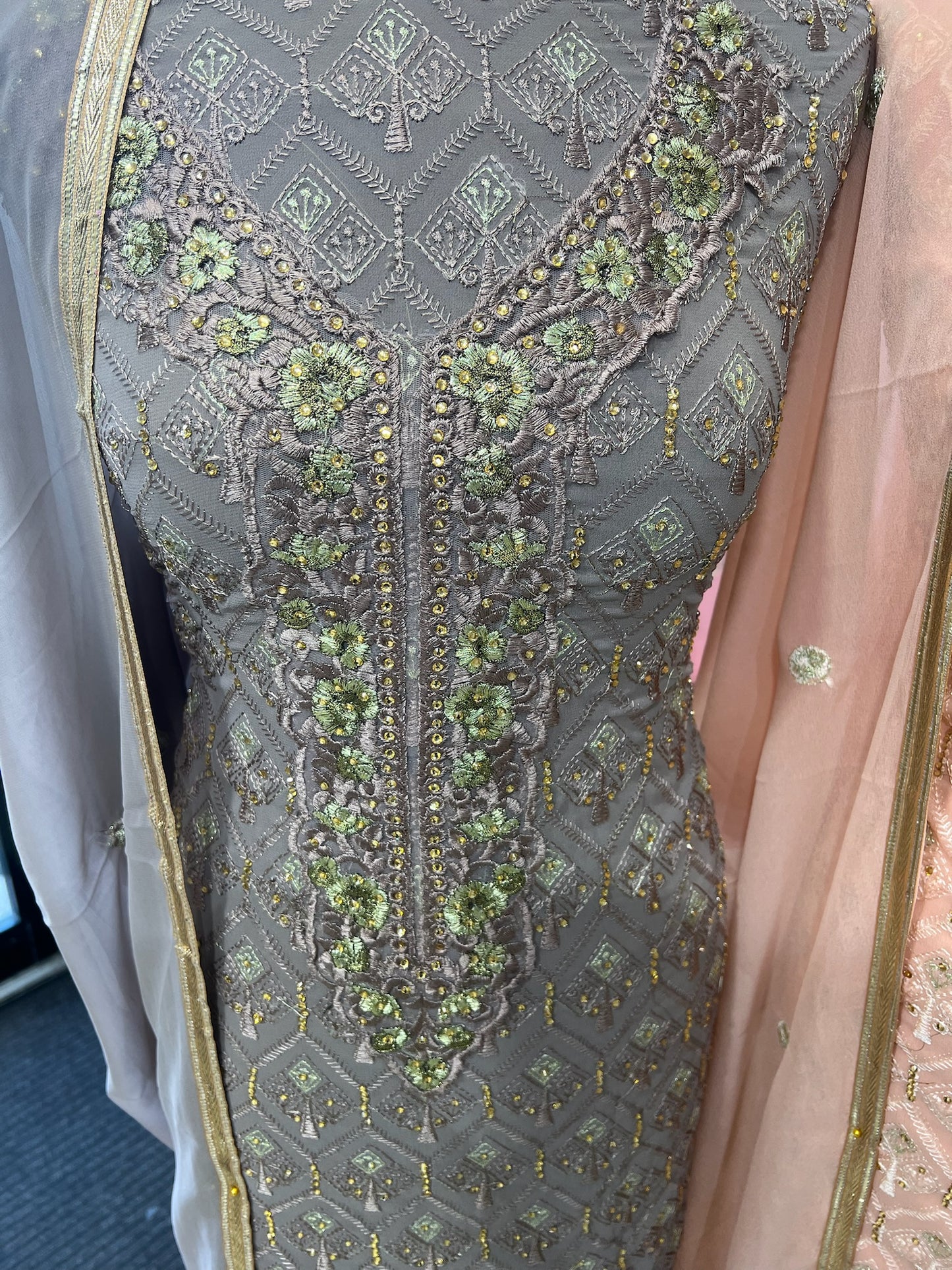 Fancy Embroidered Georgette