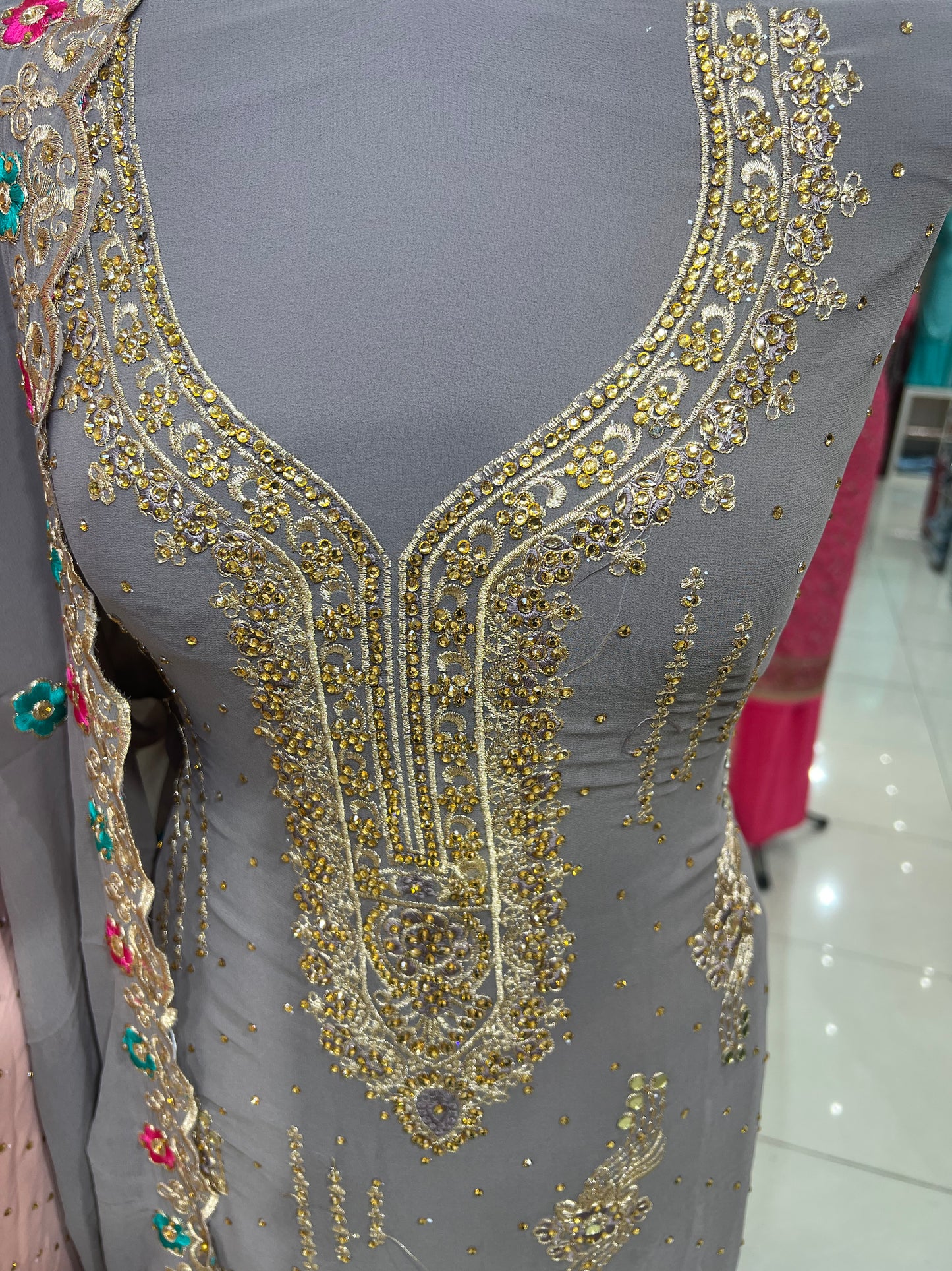 Embellished Georgette