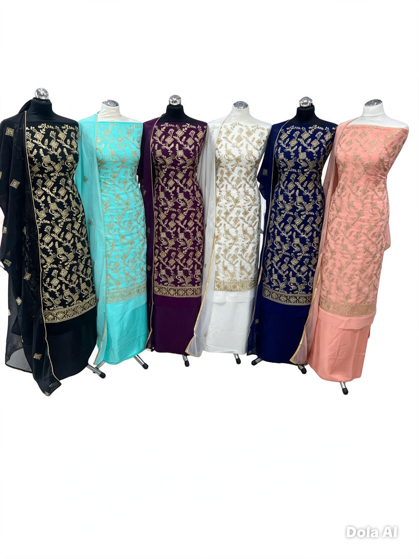 Embroidered Georgette
