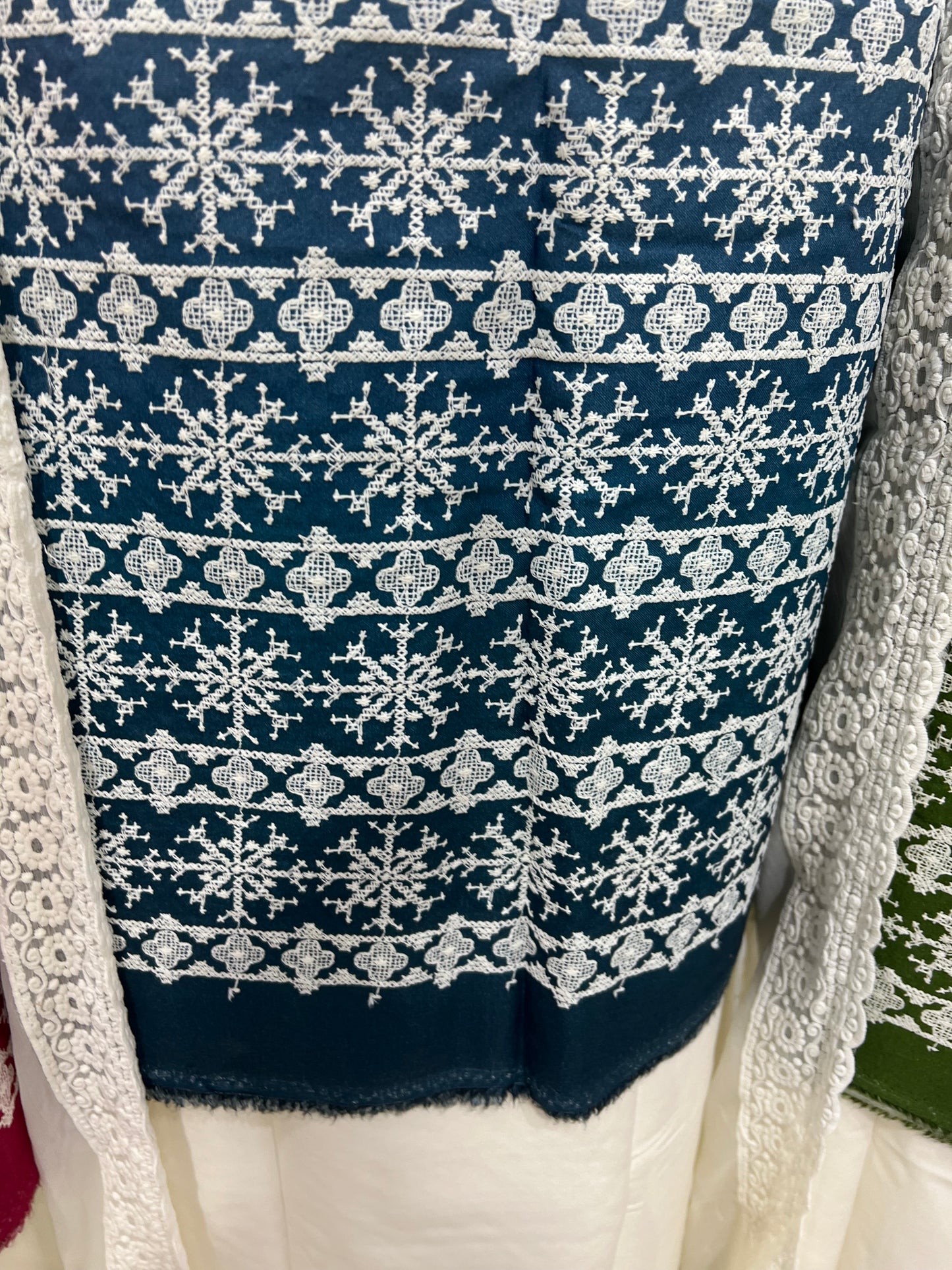 Embroidered Cotton Linen