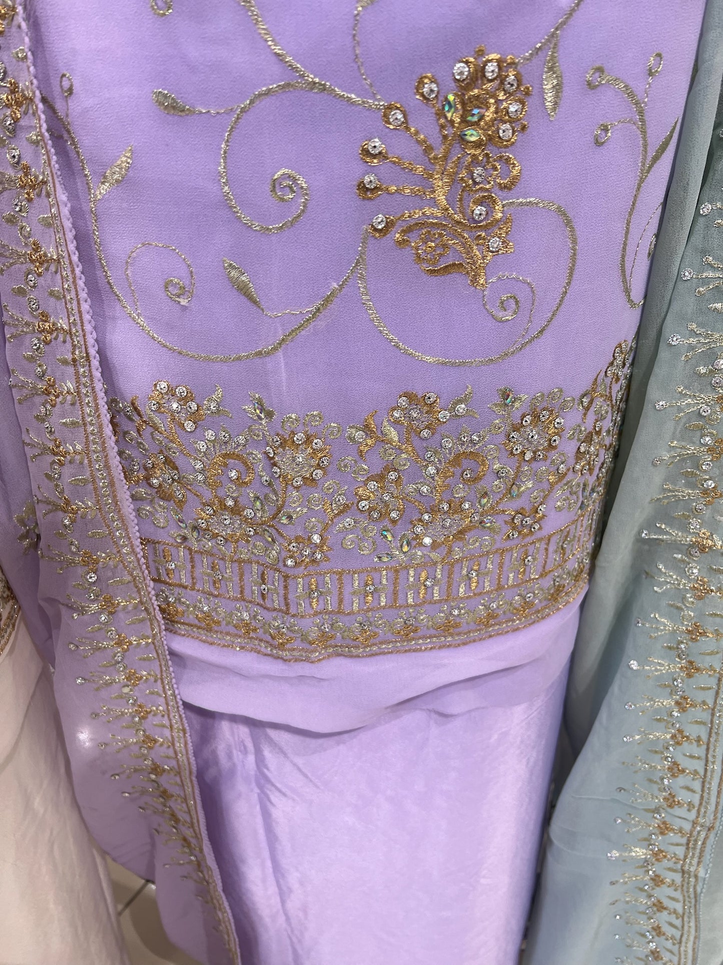 Embroidered Georgette