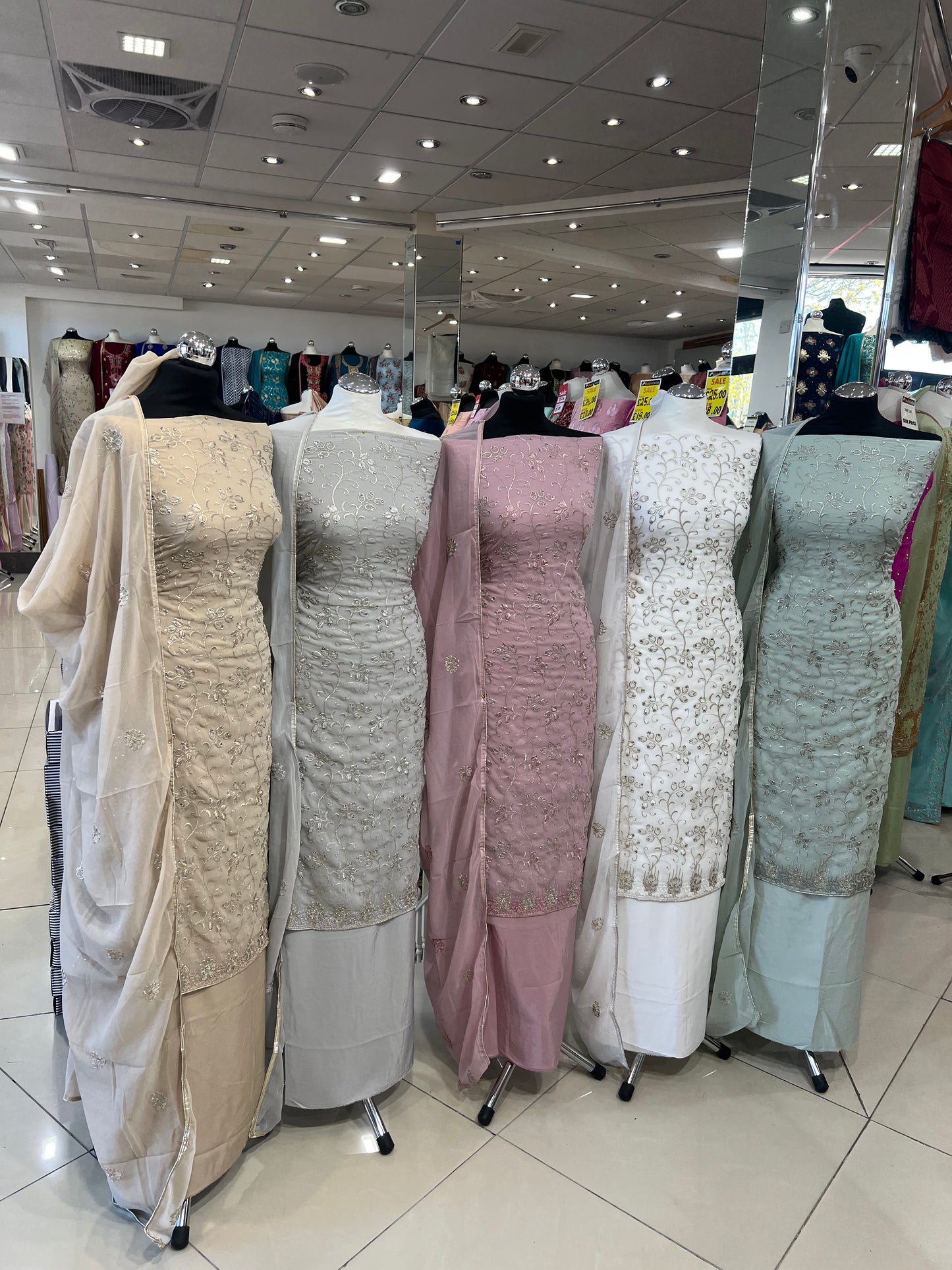 Embroidered Georgette