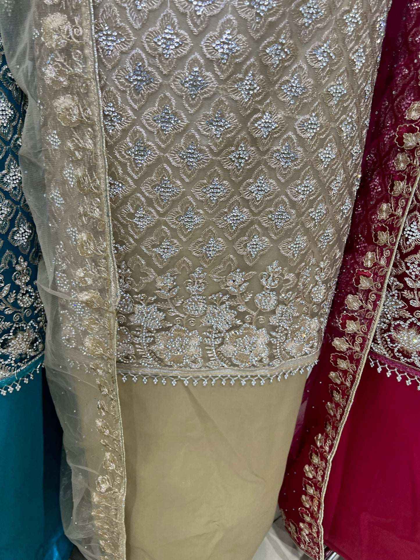 Fancy Embroidered Net