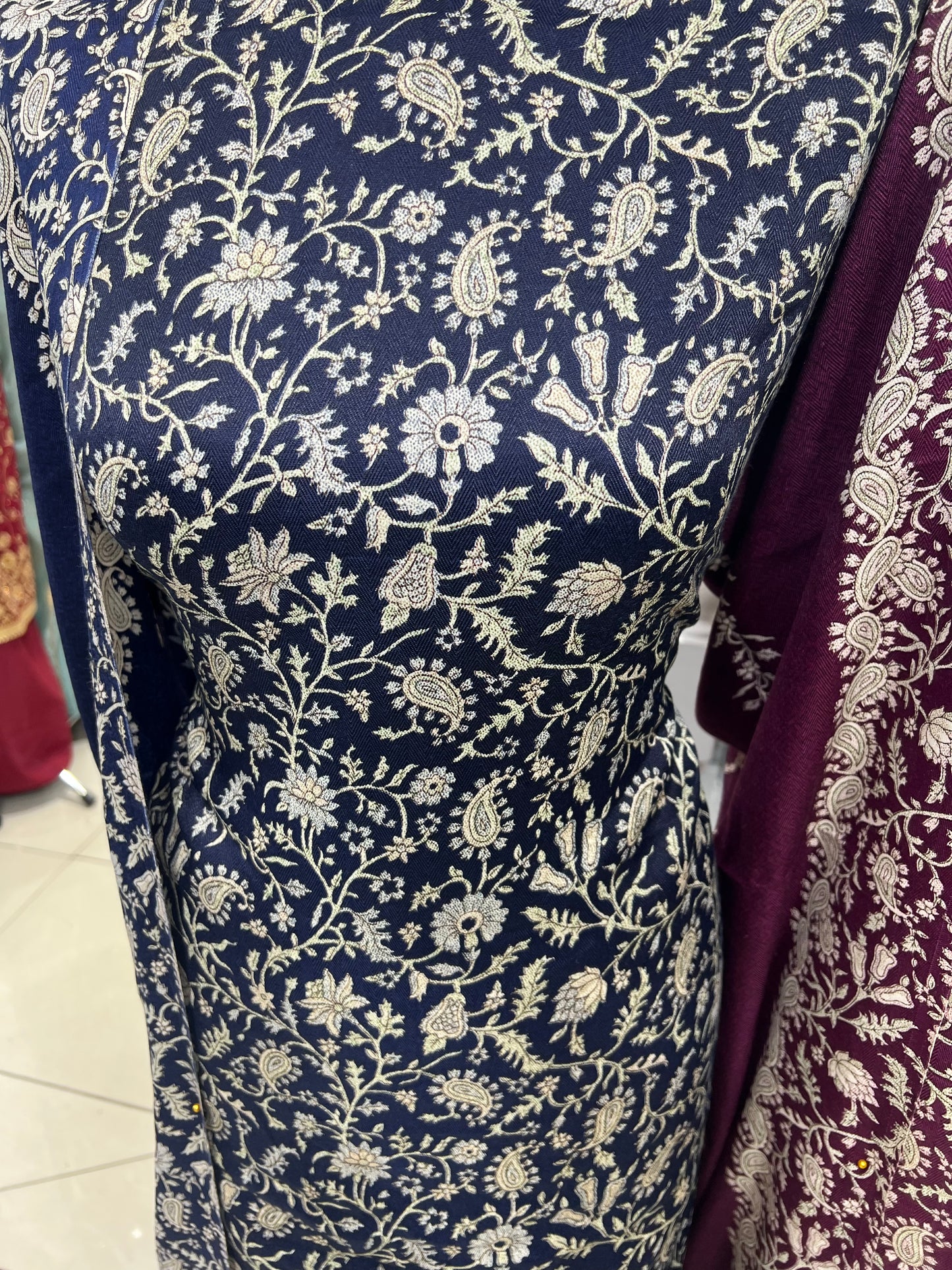 Digital Print Marina/Alpine With Shawl