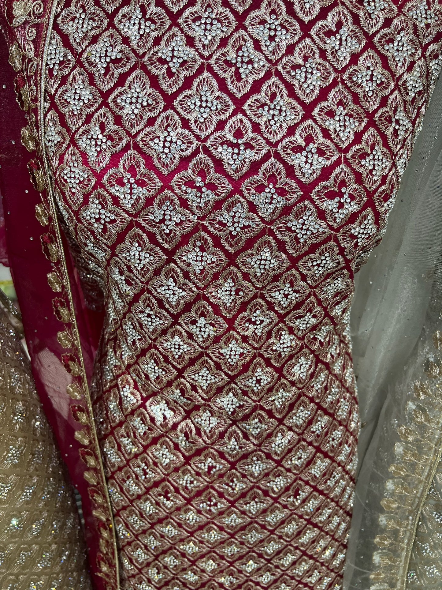 Fancy Embroidered Net