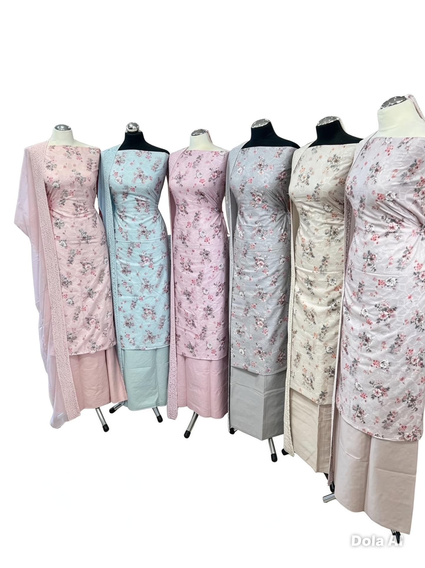 Embroidered Digital Print Cotton