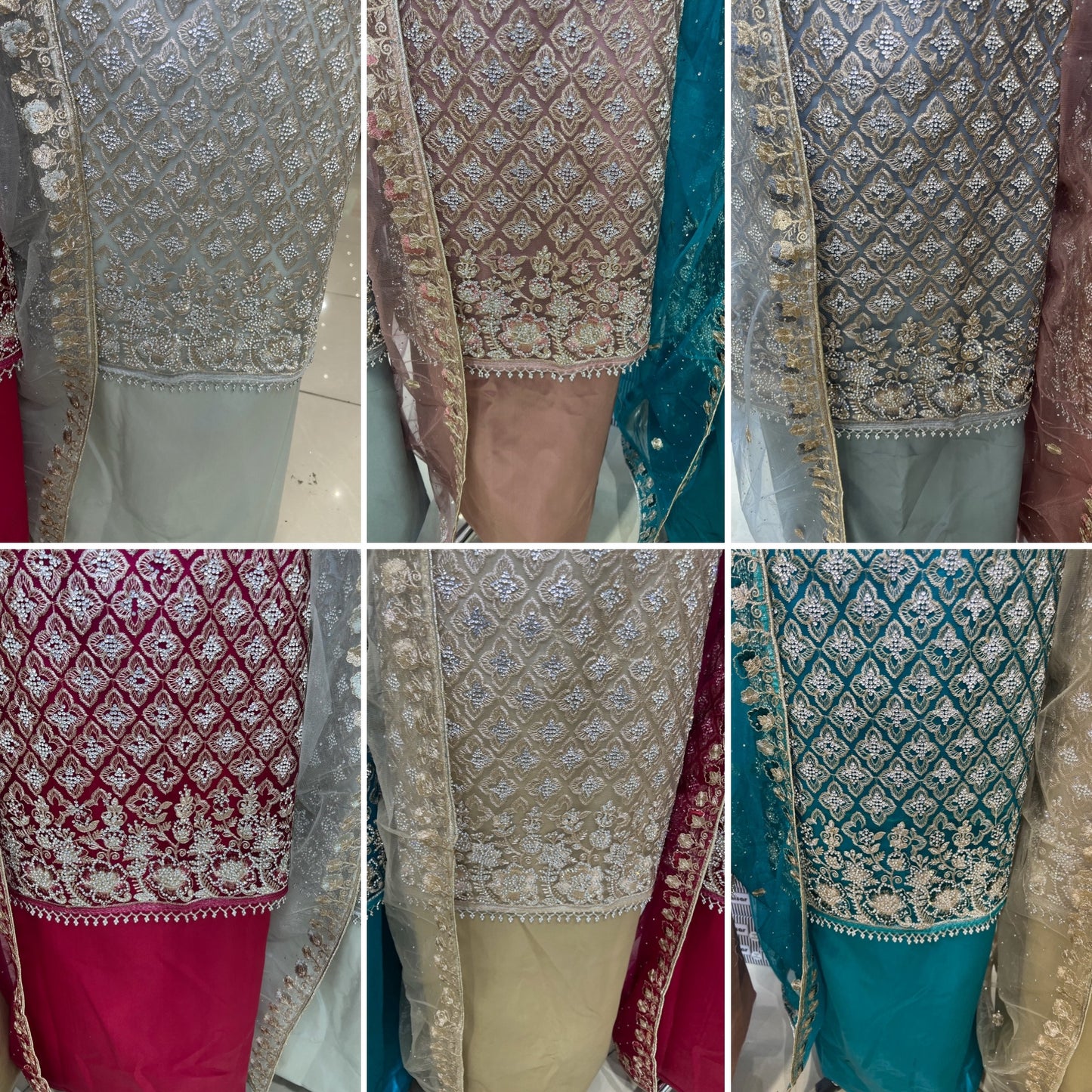 Fancy Embroidered Net