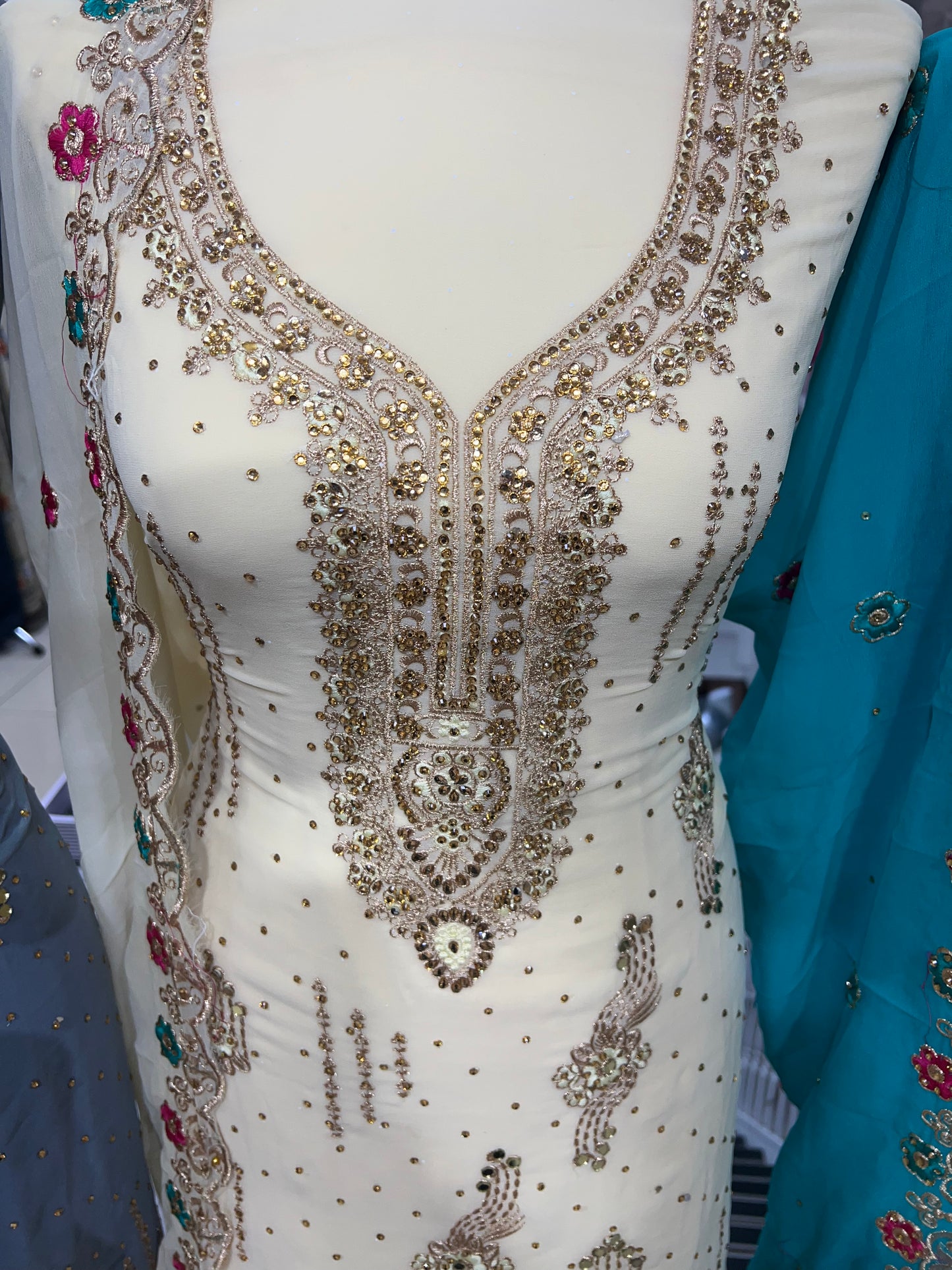 Embellished Georgette