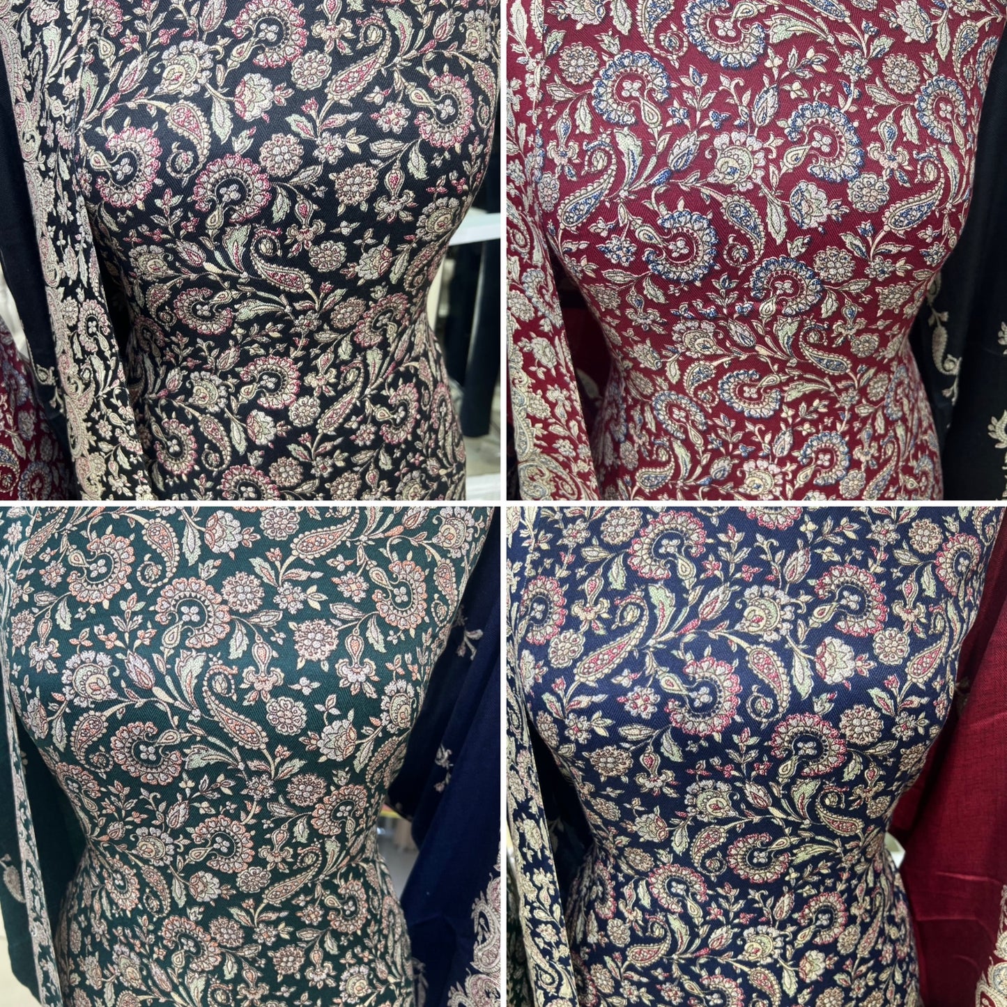 Digital Print Marina/Alpine With Shawl