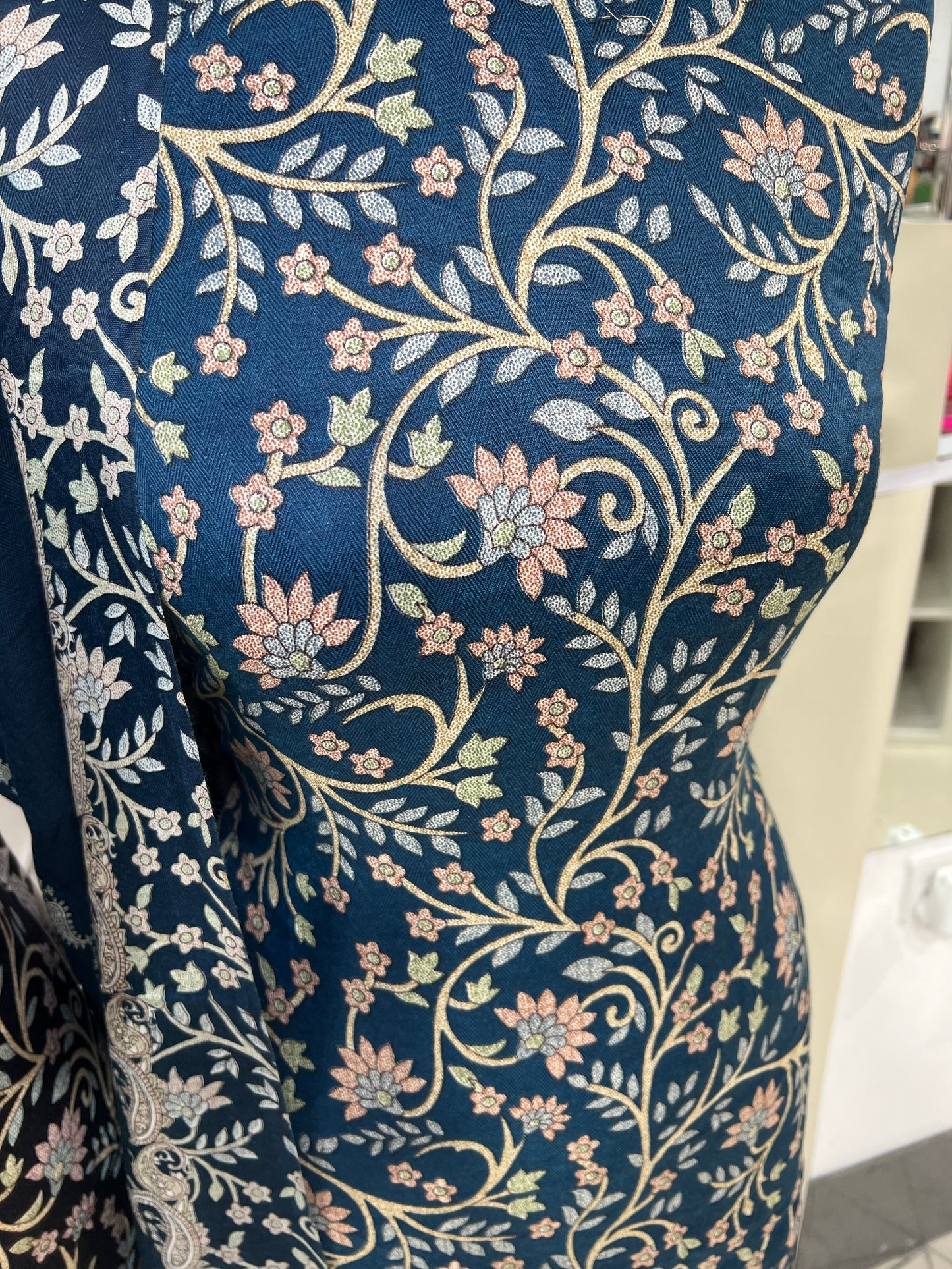 Digital Print Marina/Alpine With Shawl