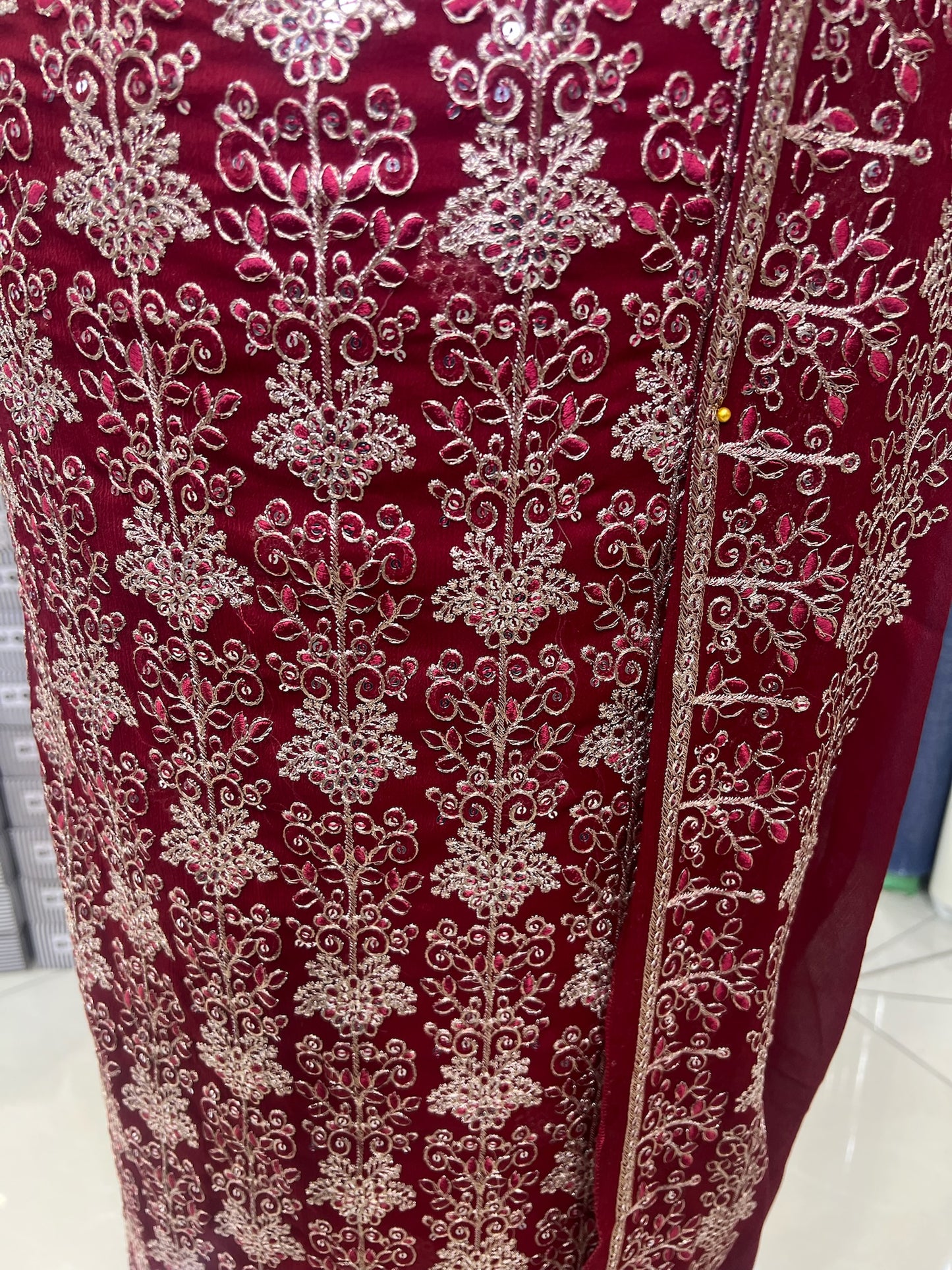 Embroidered Chiffon