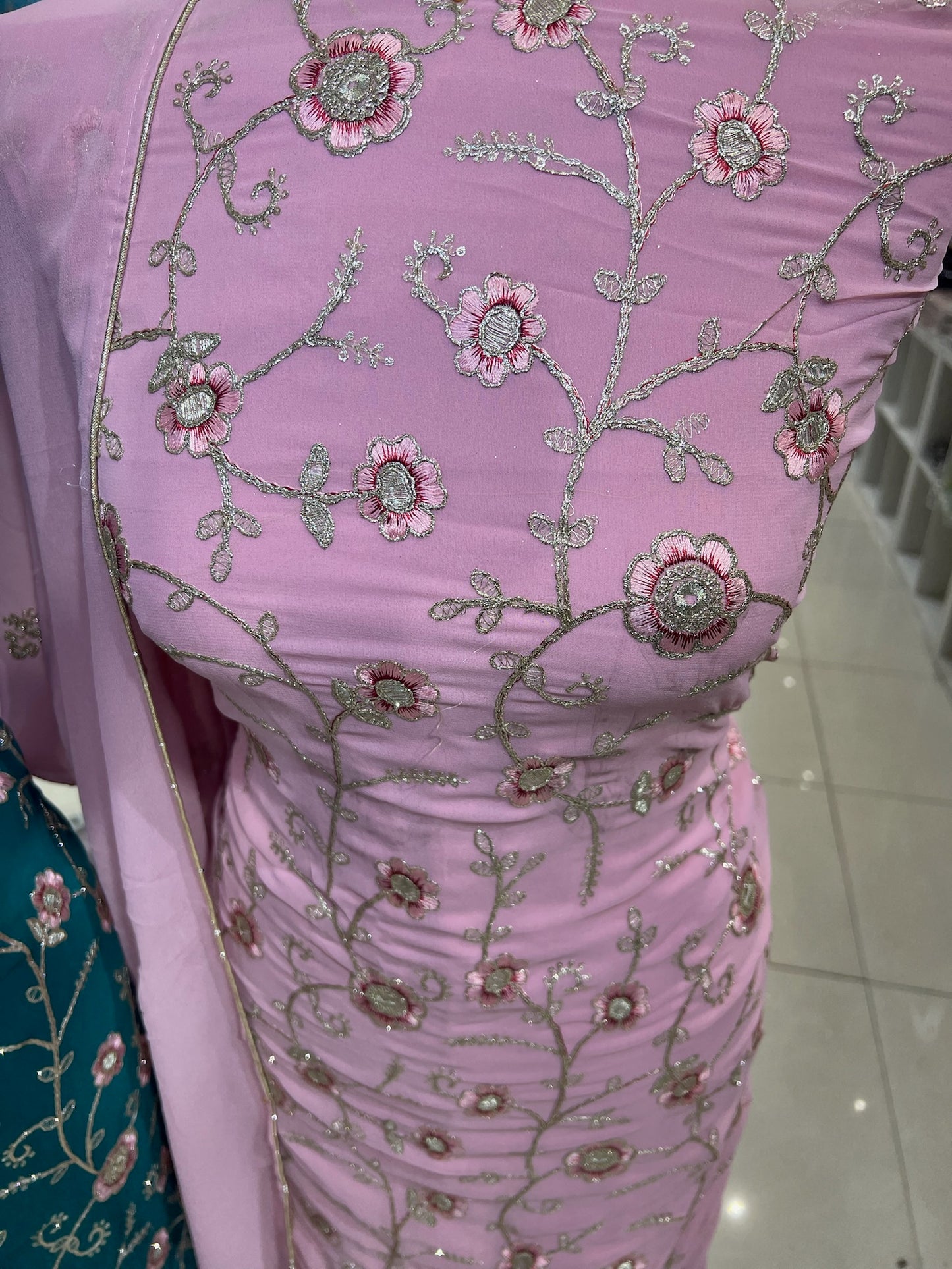 Embroidered Georgette